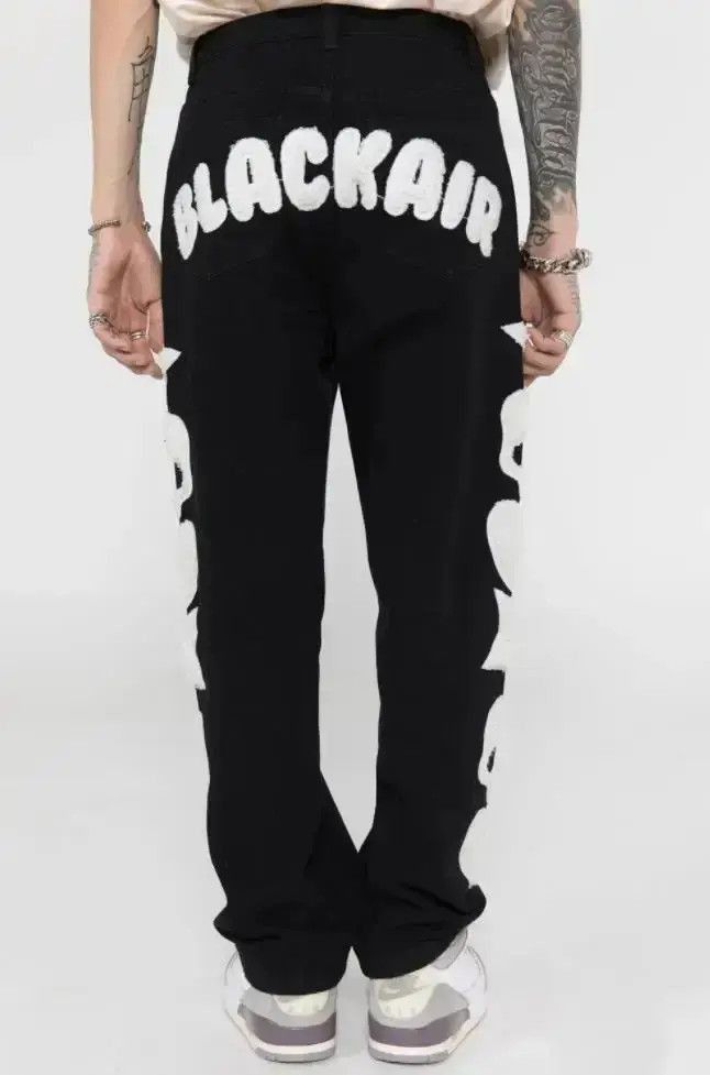 Japanese Brand Skull Streetwear Denim Jeans Hip Hop Retro Skeleton Size US 32 / EU 48 - 2 Thumbnail