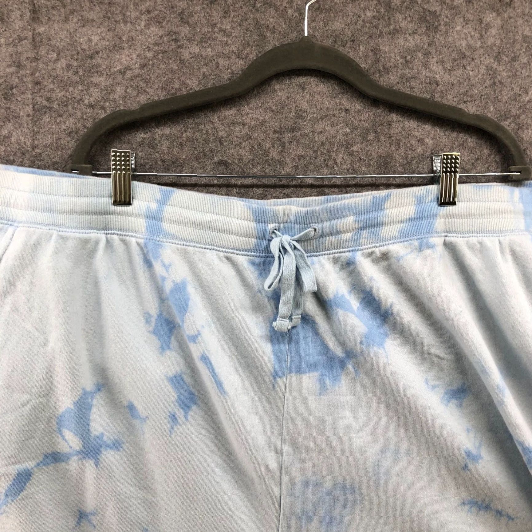 Old Navy Old Navy Women's 4X Tie Dye Fleece Sweat Shorts Lounge Casual High Rise Plus Size Blue Size 40" / US 18 - 3 Thumbnail