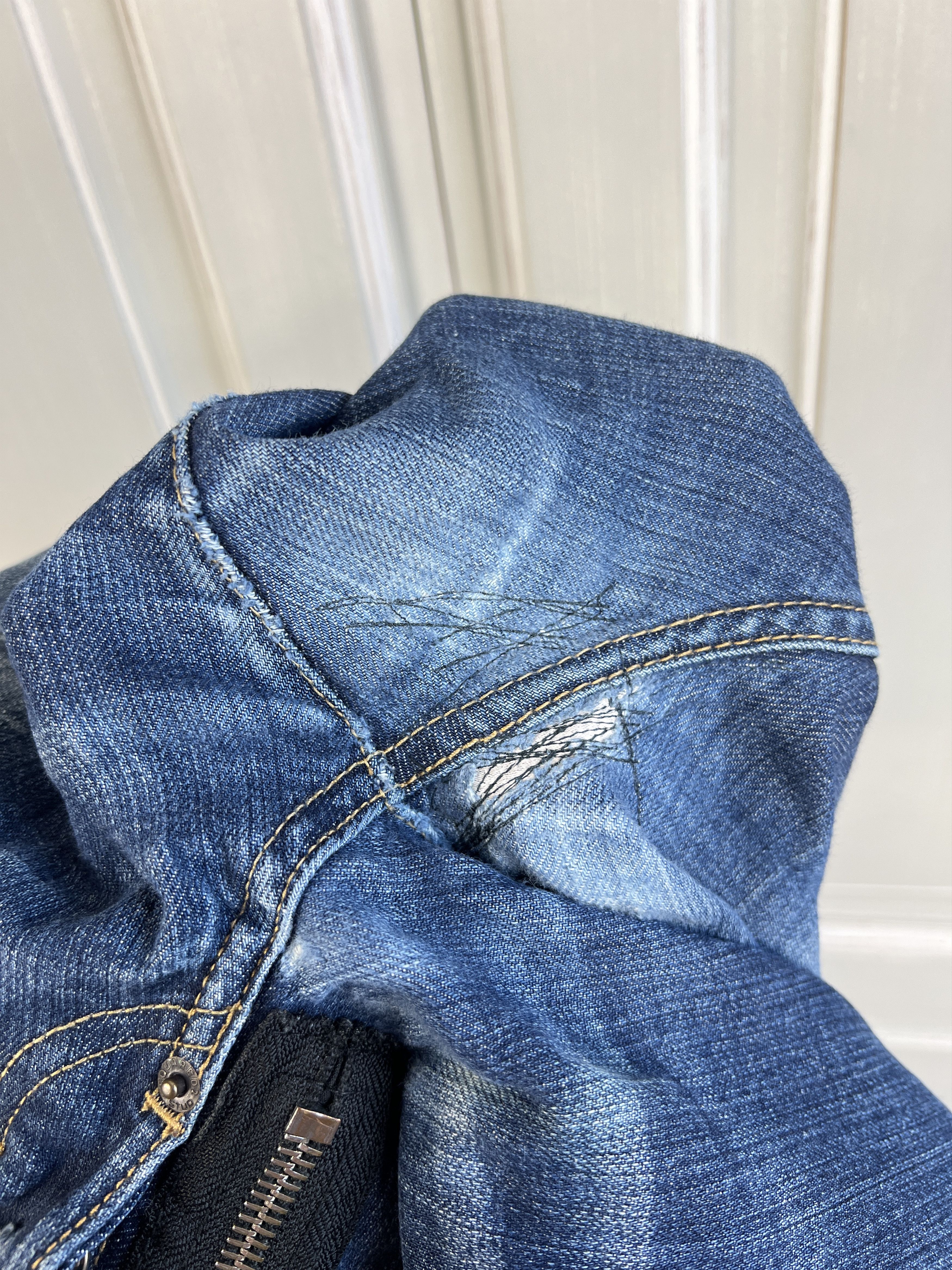 Dsquared2 DSQUARED2 JEANS OVERPRINTED DENIM JEANS SIZE 50 Size US 34 / EU 50 - 8 Thumbnail