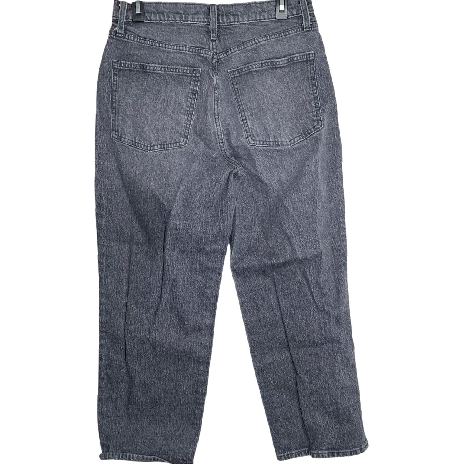 Vintage VINTAGE Universal Thread Jeans 8 Gray Denim Button Fly Straight Style 90s Grunge Retro Women Size 30" / US 8 / IT 44 - 2 Thumbnail