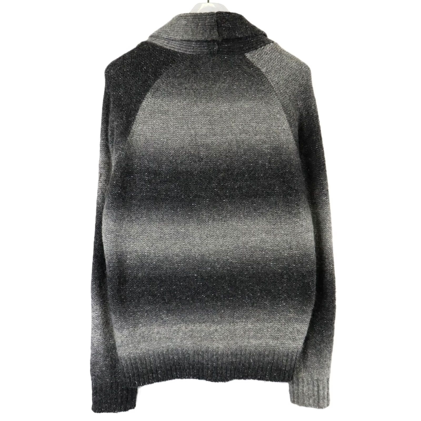 Pepe Jeans PEPE JEANS Portobello Jumper Men's Cardigan Wool Blend Knit Shawl Collar MEDIUM Gray Size US M / EU 48-50 / 2 - 2 Thumbnail