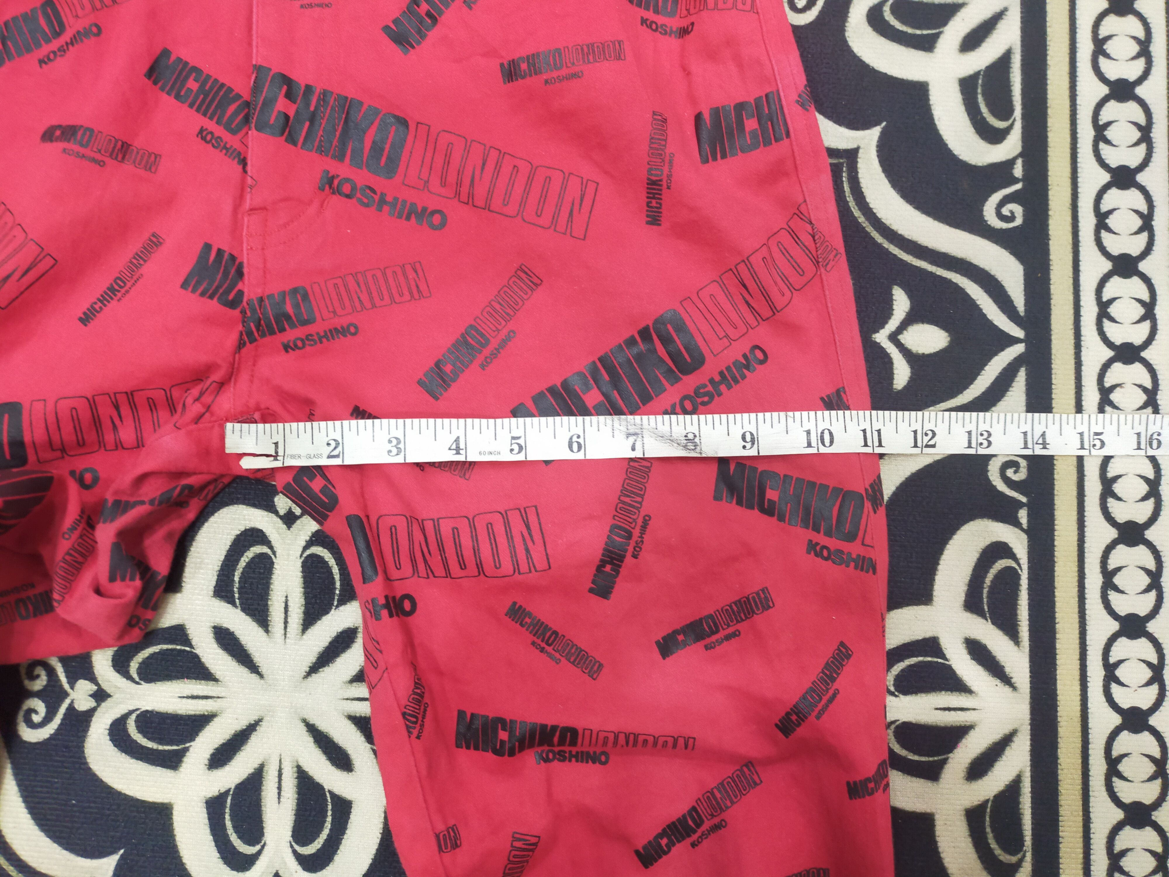 Hysteric Glamour Michiko London Koshino Full Printed Skinny Stretch Size US 29 - 16 Thumbnail