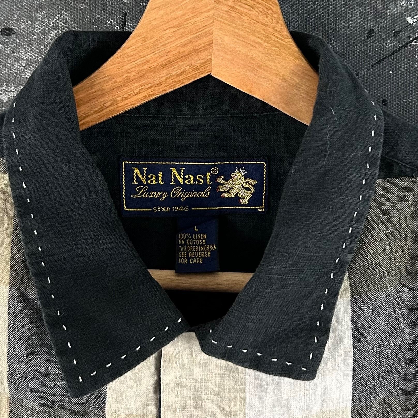 Nat Nast Vintage 1990’s Nat Nast geometric cholo button down shirt Size US L / EU 52-54 / 3 - 4 Thumbnail