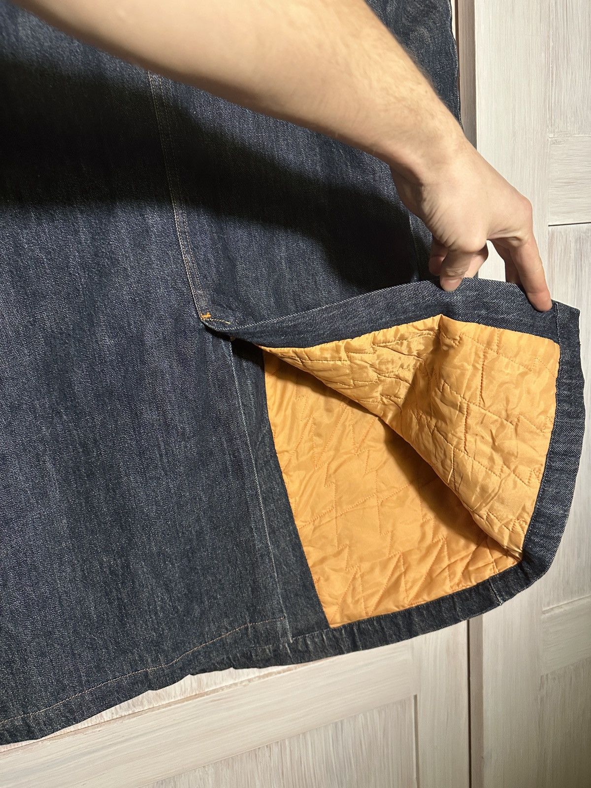 Vintage × W&LT × Walter Van Beirendonck NOS Early 90s Caban denim coat Vintage archive Walt Size US M / EU 48-50 / 2 - 7 Thumbnail