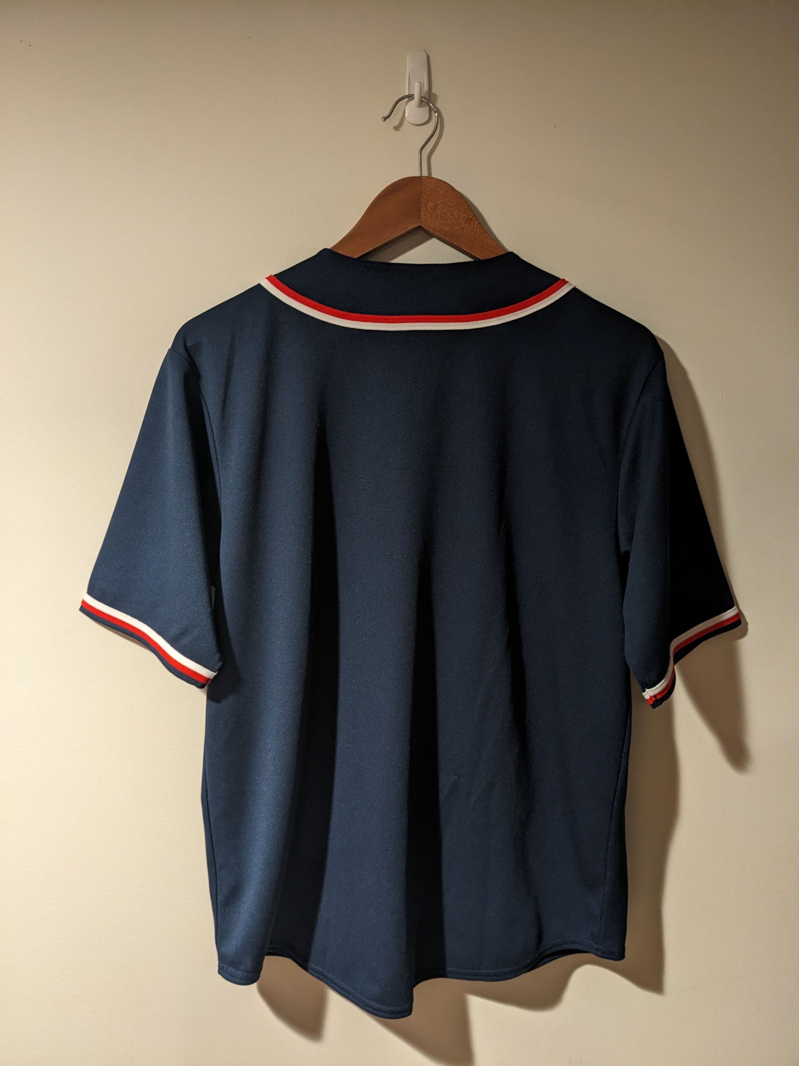 Majestic × Vintage Boston Red Sox MLB Baseball Youth X-Large Blue Jersey Size US XL / EU 56 / 4 - 4 Thumbnail