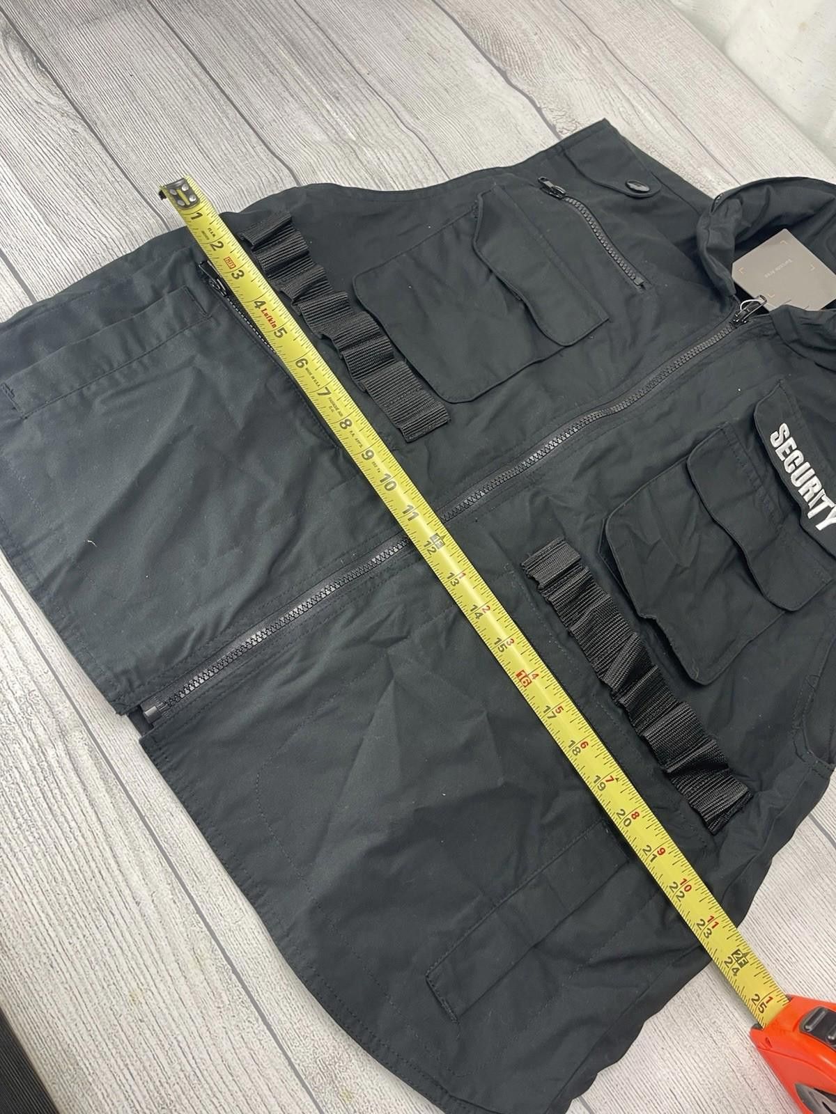 Backbone Backbone SECURITY Vest Uniform -Black -Size L Size US L / EU 52-54 / 3 - 8 Thumbnail