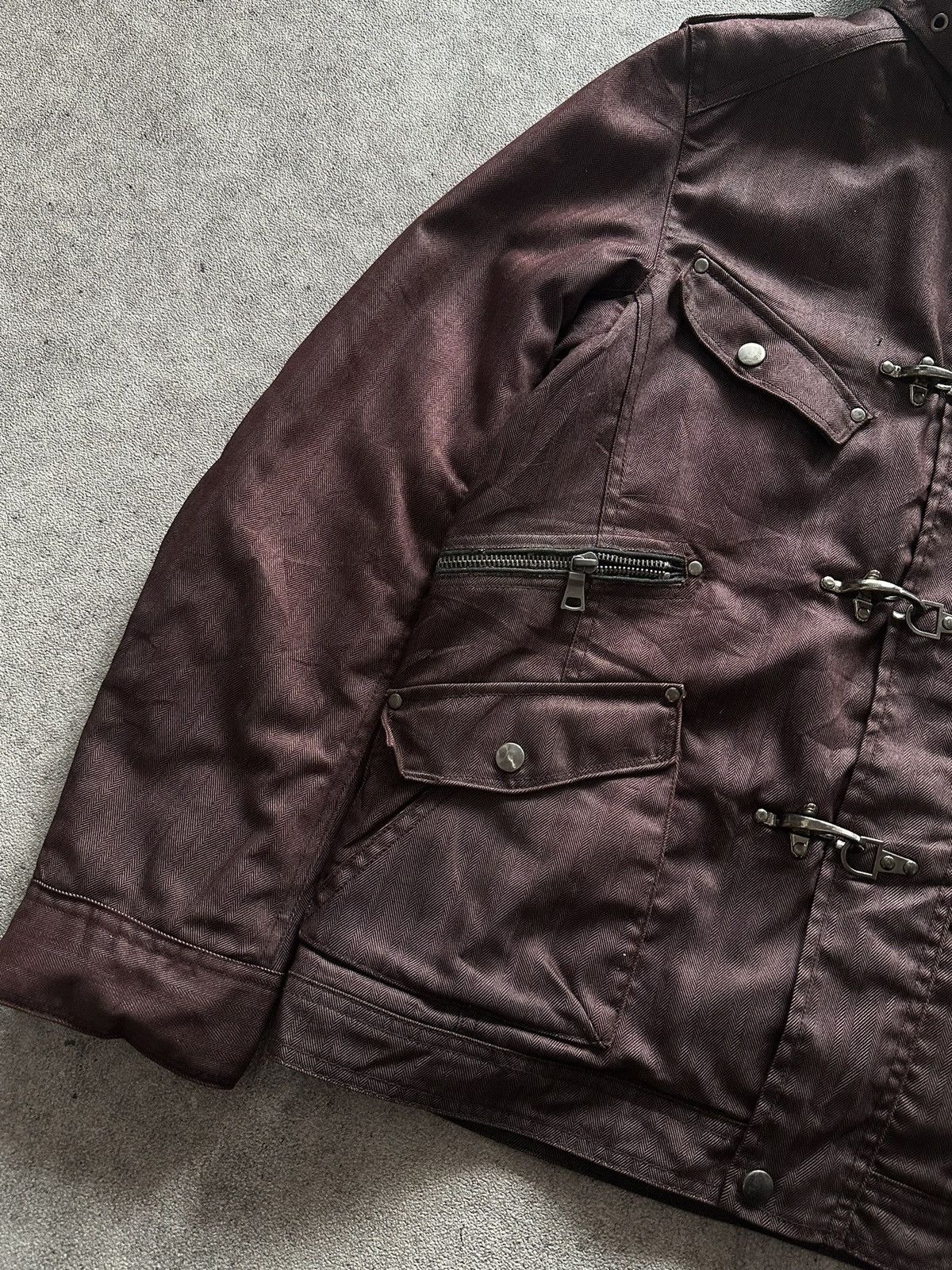 If Six Was Nine 90s Japanese GOA Style Bono Fireman Clasp Lgb Jacket Size US M / EU 48-50 / 2 - 2 Thumbnail