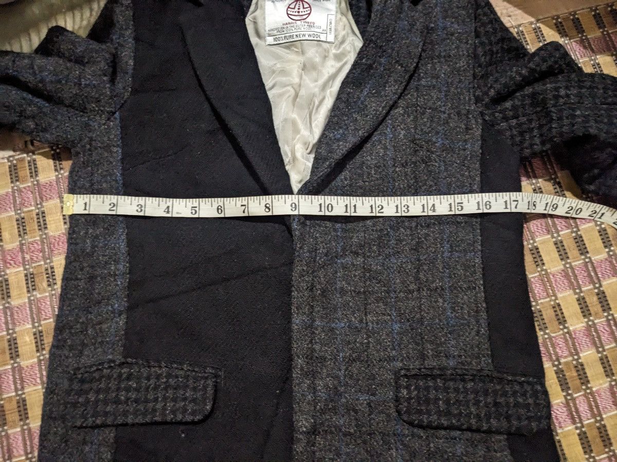 Harris Tweed Harris Tweed x United Arrows Handwoven Wool Coat Size S / US 4 / IT 40 - 8 Thumbnail