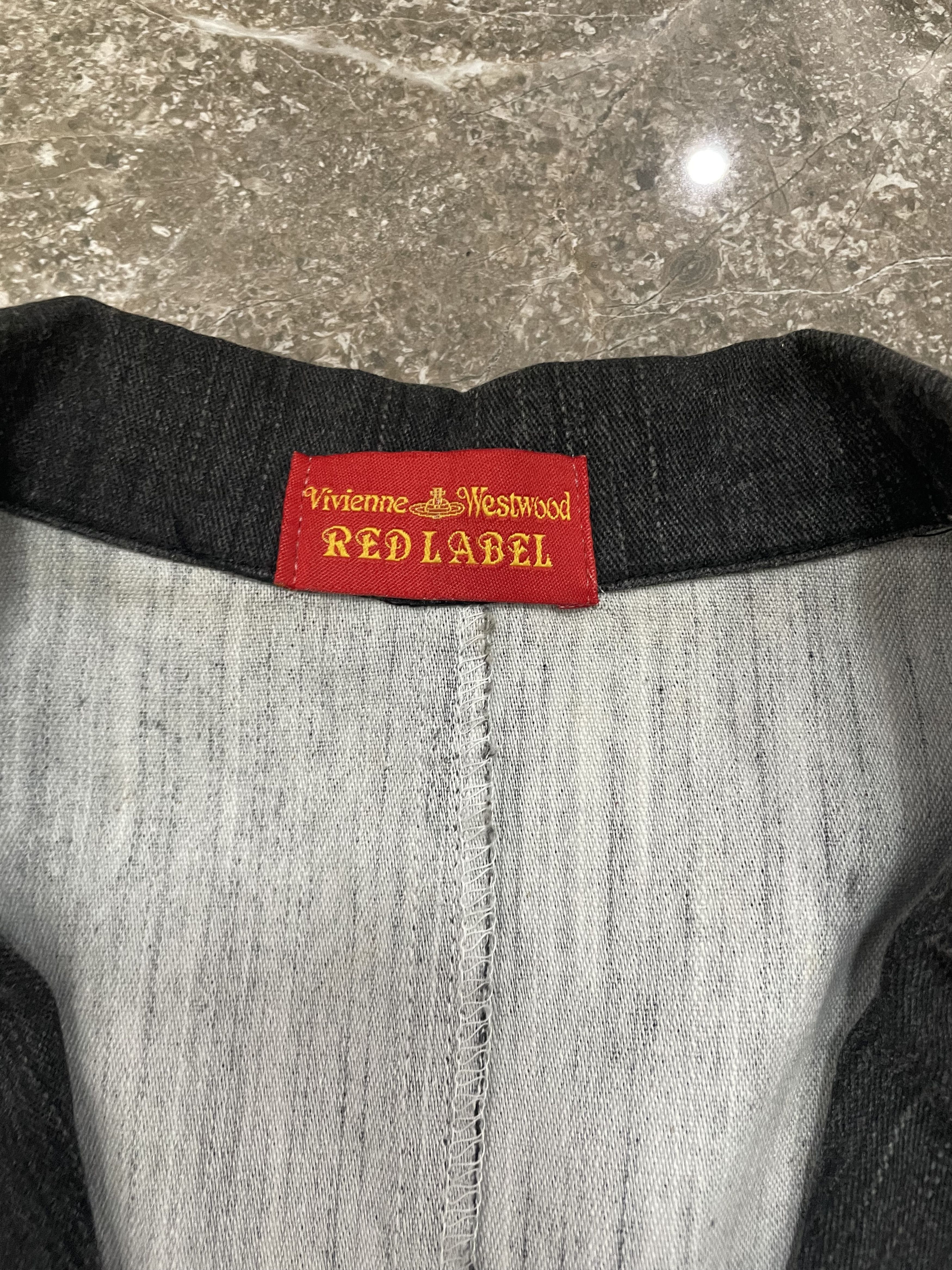 Vivienne Westwood Vivienne Westwood Red Label Denim Blazer - Y2k Size M / US 6-8 / IT 42-44 - 4 Thumbnail