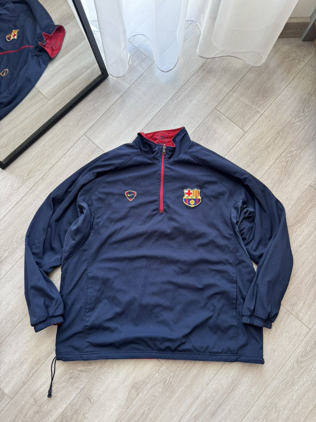 Other 2000-01 FC Barcelona Jacket reversible (Good) XL Size US XL / EU 56 / 4 - 1 Thumbnail