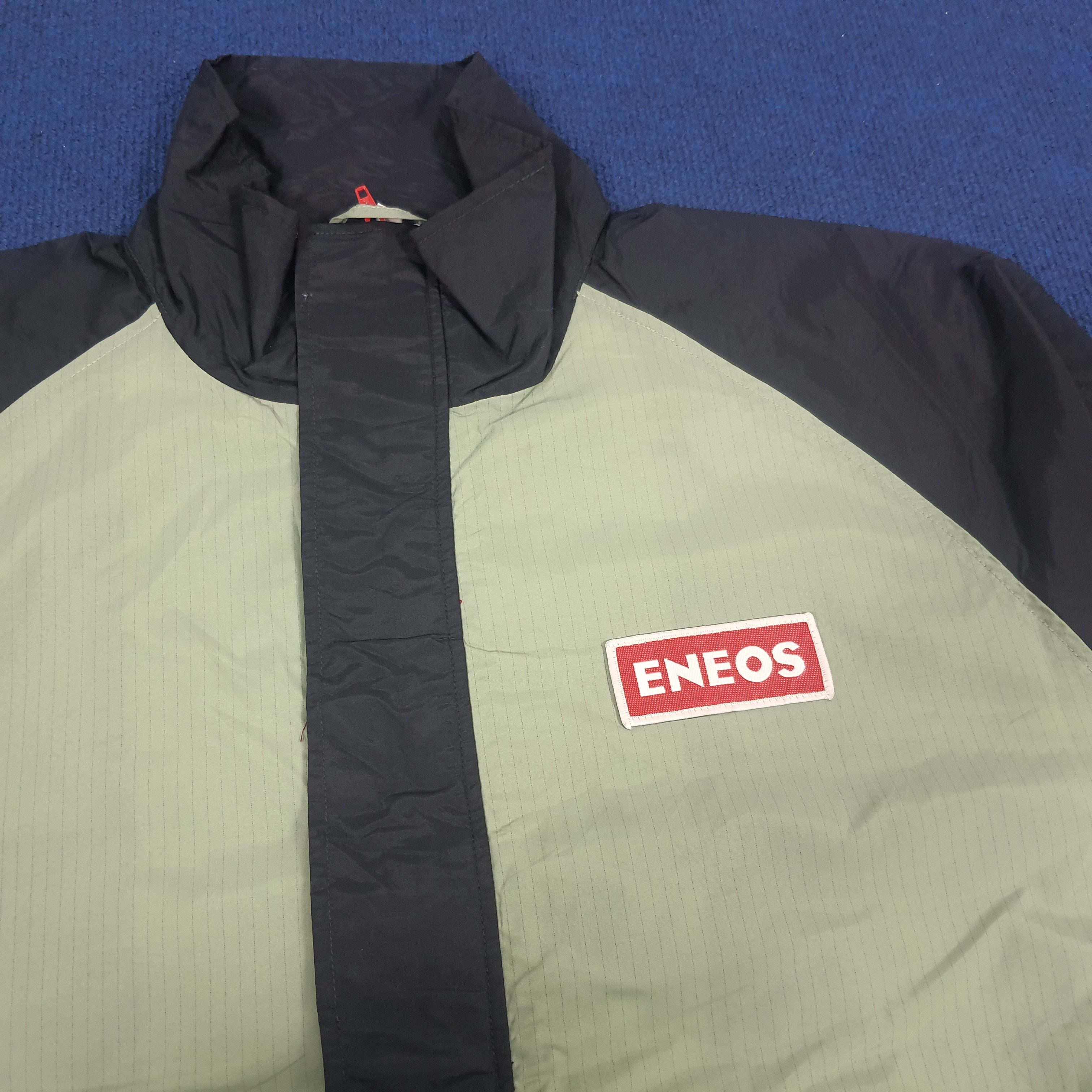 Vintage Vintage ENEOS Motorsports Oil Workwear Windbreaker Jacket Size US XL / EU 56 / 4 - 4 Thumbnail