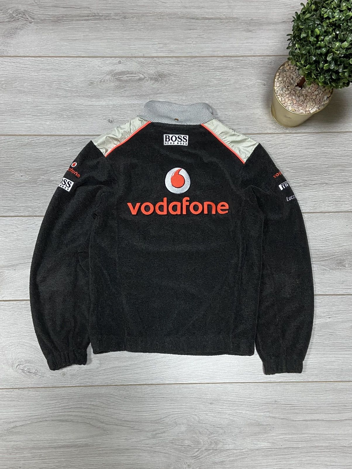 Hugo Boss Mercedes Mclaren Boss Vodafone vintage Half Zip 1/4 fleece Size US XS / EU 42 / 0 - 1 Thumbnail