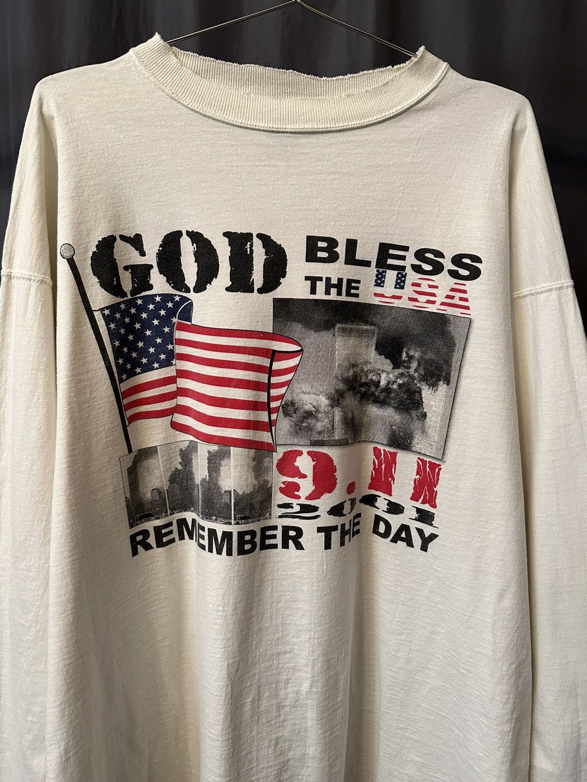 Vintage Vintage September 11 9/11 T-Shirt Size US XL / EU 56 / 4 - 3 Thumbnail