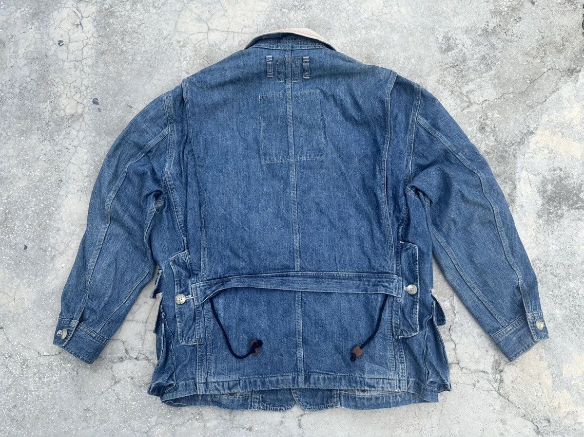 PPFM 90s Archive PPFM Denim Coverall Gimmick Vintage Denim Jacket Size US L / EU 52-54 / 3 - 3 Thumbnail