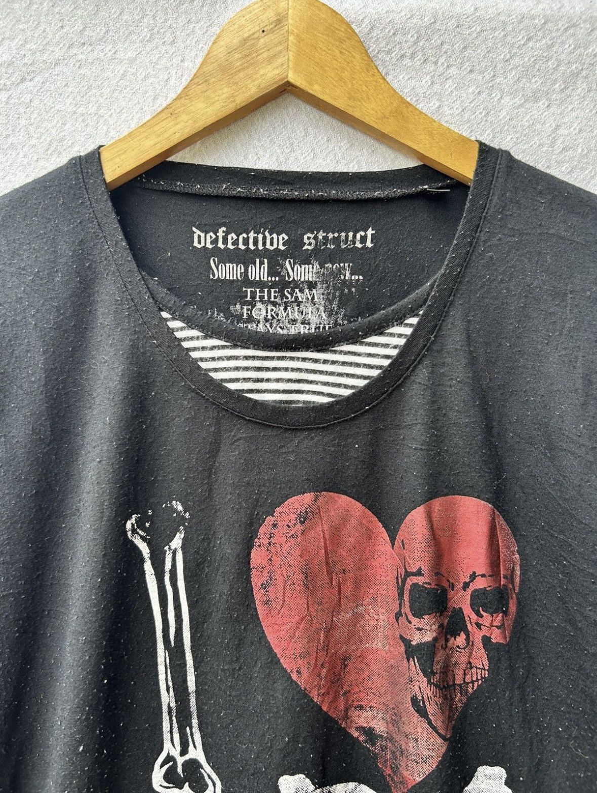 Japanese Brand Detictibe struct skull layered longsleeve Size US M / EU 48-50 / 2 - 4 Thumbnail