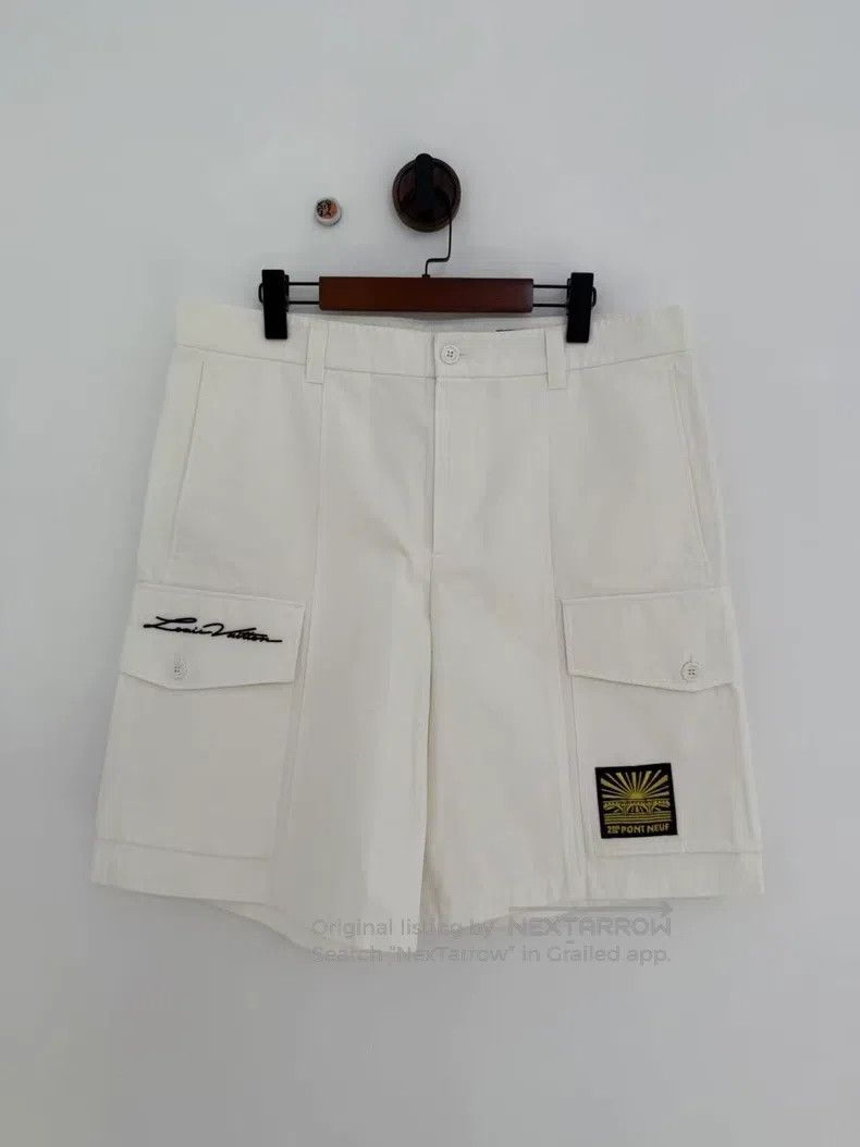 Louis Vuitton Louis Vuitton size US 54 SS 24 white Philips embroidered mo Size US 38 / EU 54 - 1 Thumbnail