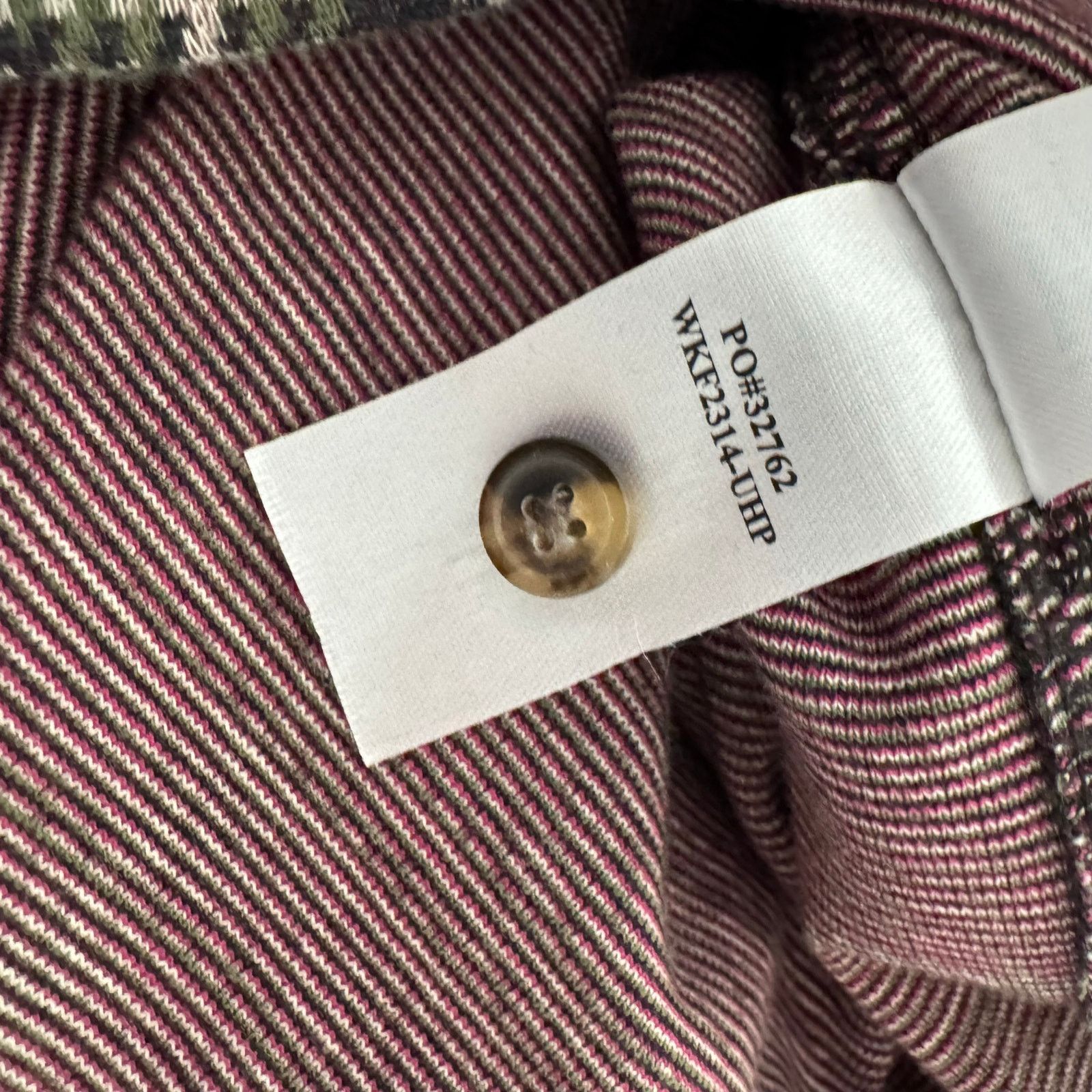 Faherty FAHERTY Legend Sweater Shirt Size Small Pink Green Size S / US 4 / IT 40 - 9 Thumbnail