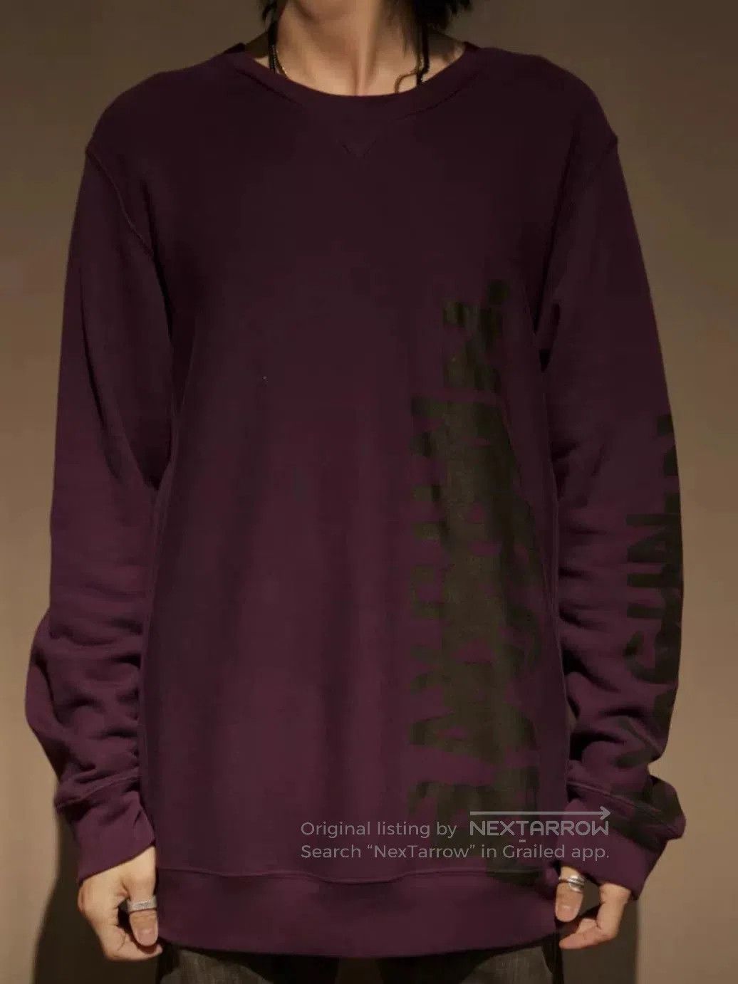 Takahiromiyashita The Soloist. Soloist Silk Cotton Blend Sweatshirt. Size US M / EU 48-50 / 2 - 7 Thumbnail