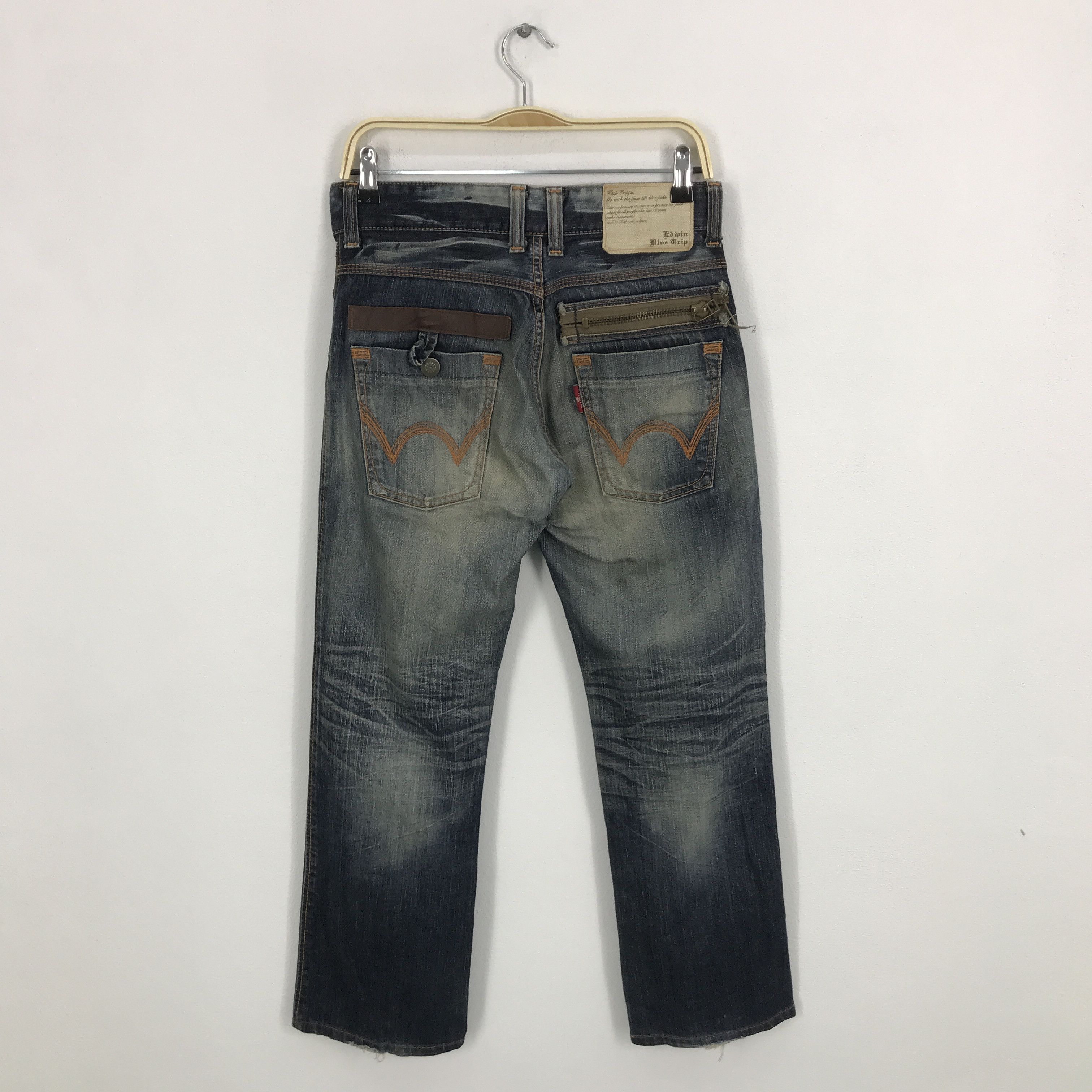 Japanese Brand edwin japan light denim jeans pants Size US 28 / EU 44 - 2 Thumbnail