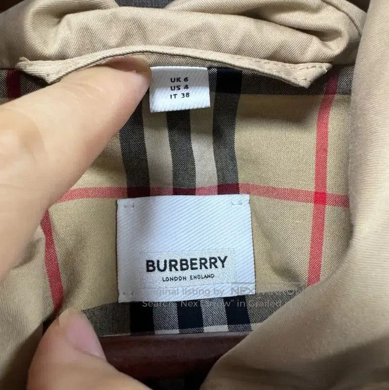 Burberry Burberry Women's Coffee Polyester Trench Coat. Size XXS / US 00 / IT 34 - 4 Thumbnail