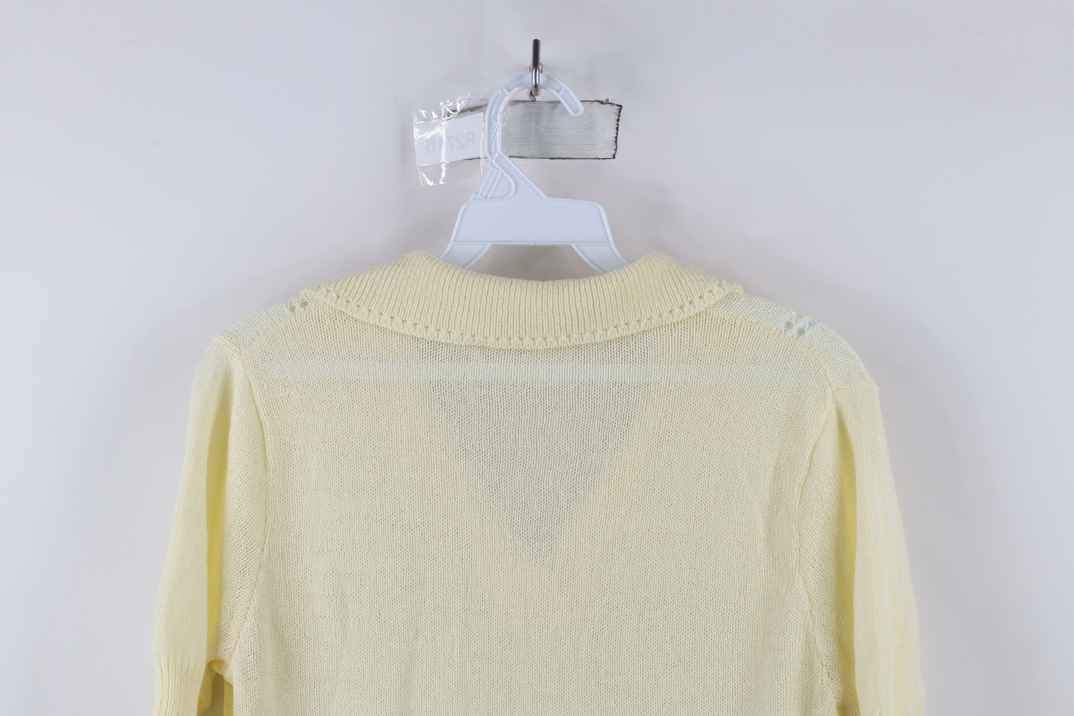 Vintage Vintage 60s 70s Streetwear Diamond Knit Collared Polo Shirt Size M / US 6-8 / IT 42-44 - 11 Thumbnail