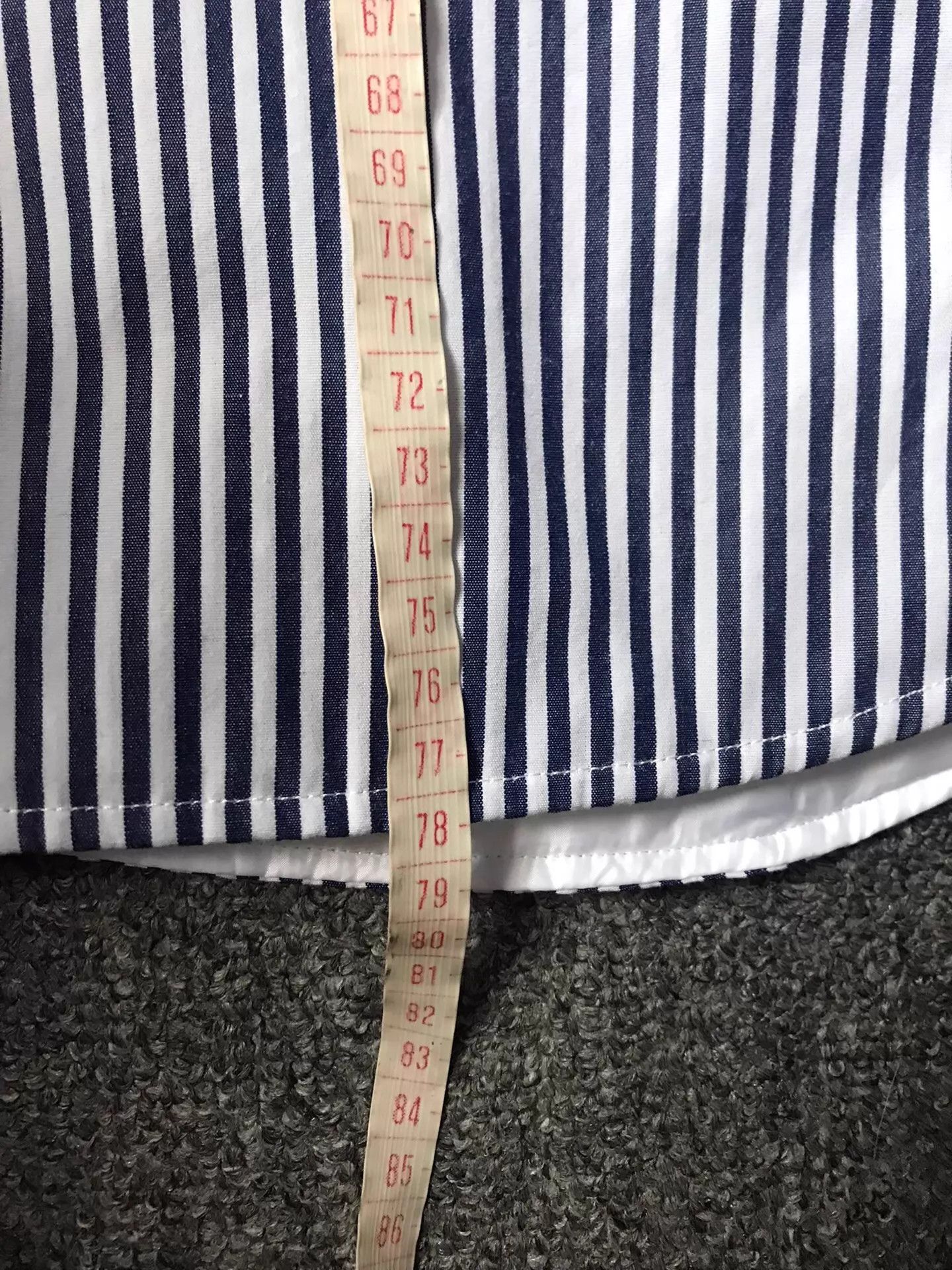 Nanamica Nanamica Shirt-style Oversized Striped PrimaLoft Jacket XL Size US XL / EU 56 / 4 - 8 Thumbnail