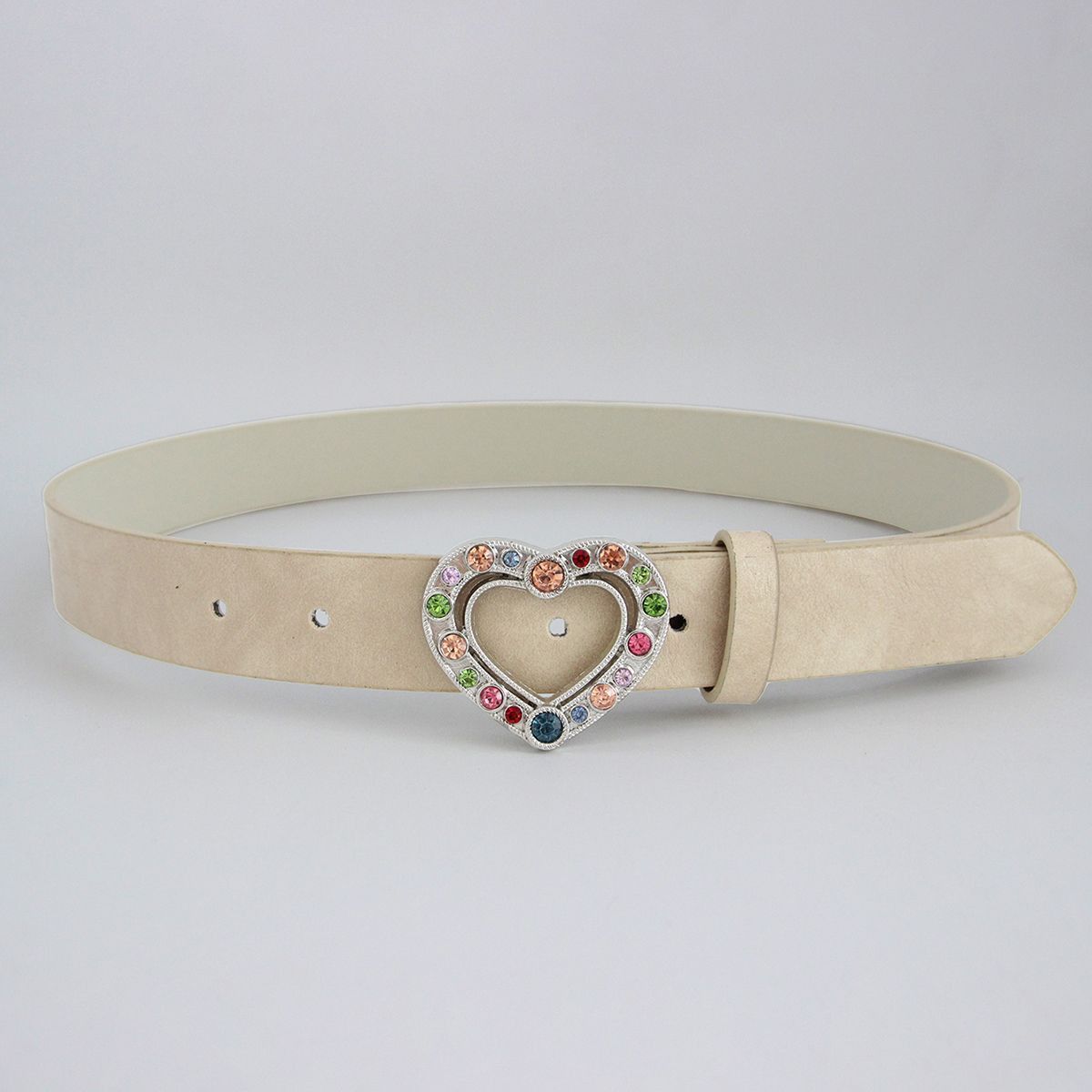 Designer Dark Vintage Belt Riveted Belts Menswear Accessories Size ONE SIZE - 3 Thumbnail