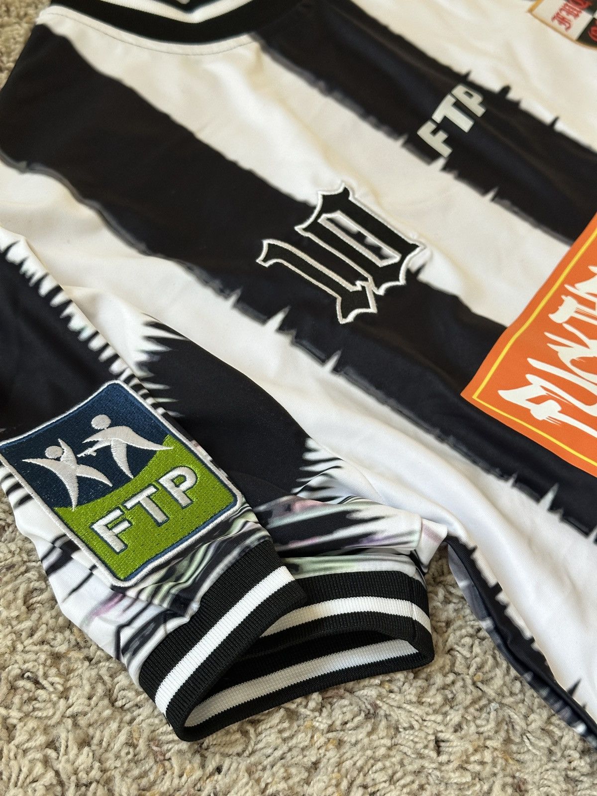 Fuck The Population FTP Distorted Soccer Jersey - Medium - DSIP Size US M / EU 48-50 / 2 - 6 Thumbnail