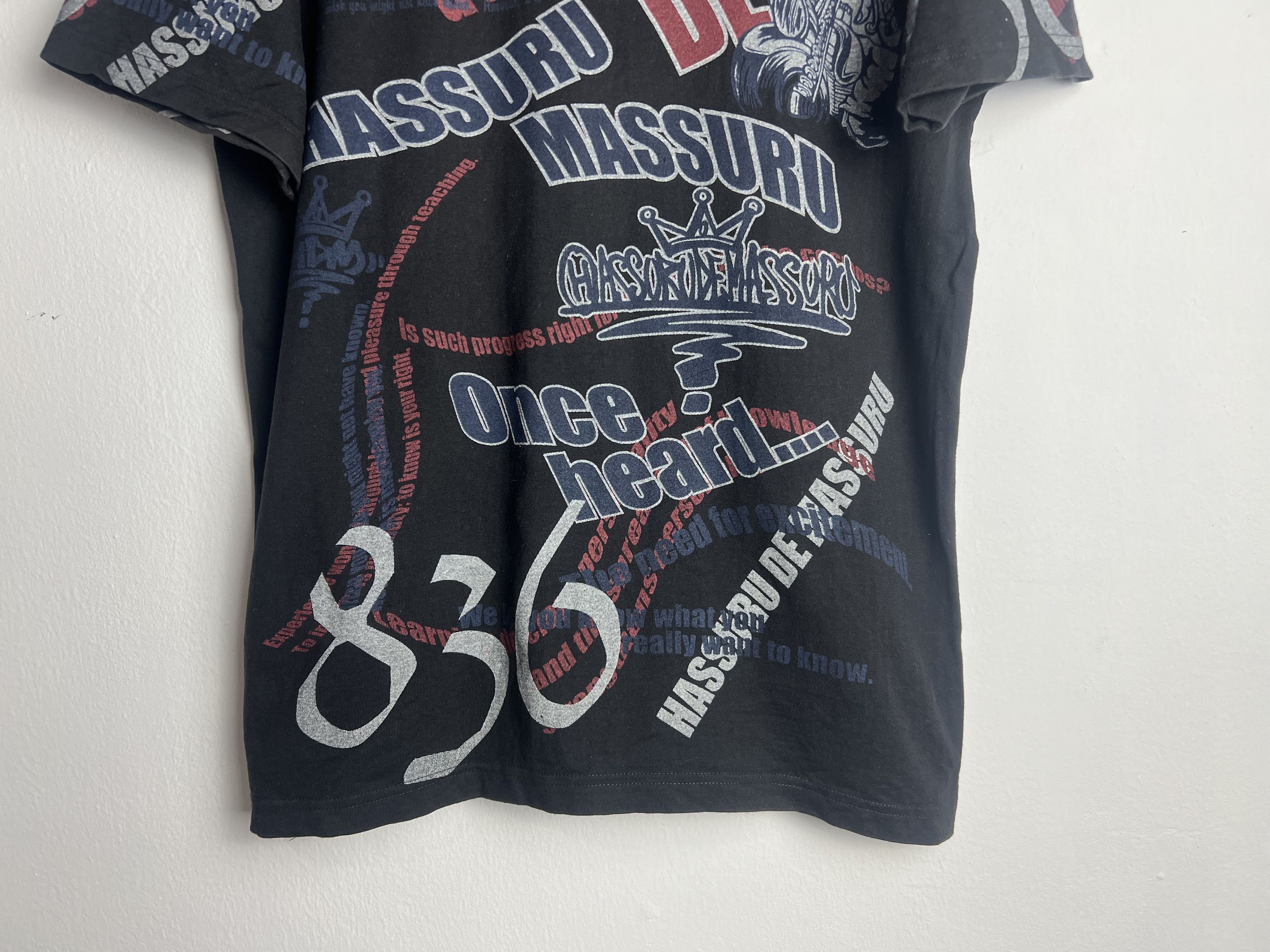 Seditionaries Hassuru Massuru Graphic Print Tshirt Size US L / EU 52-54 / 3 - 7 Thumbnail