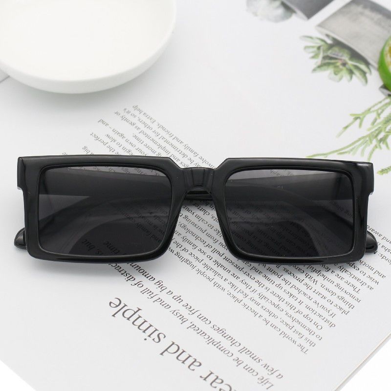 VIBE Future Street ins style custom avant-garde sunglasses Size ONE SIZE - 5 Thumbnail
