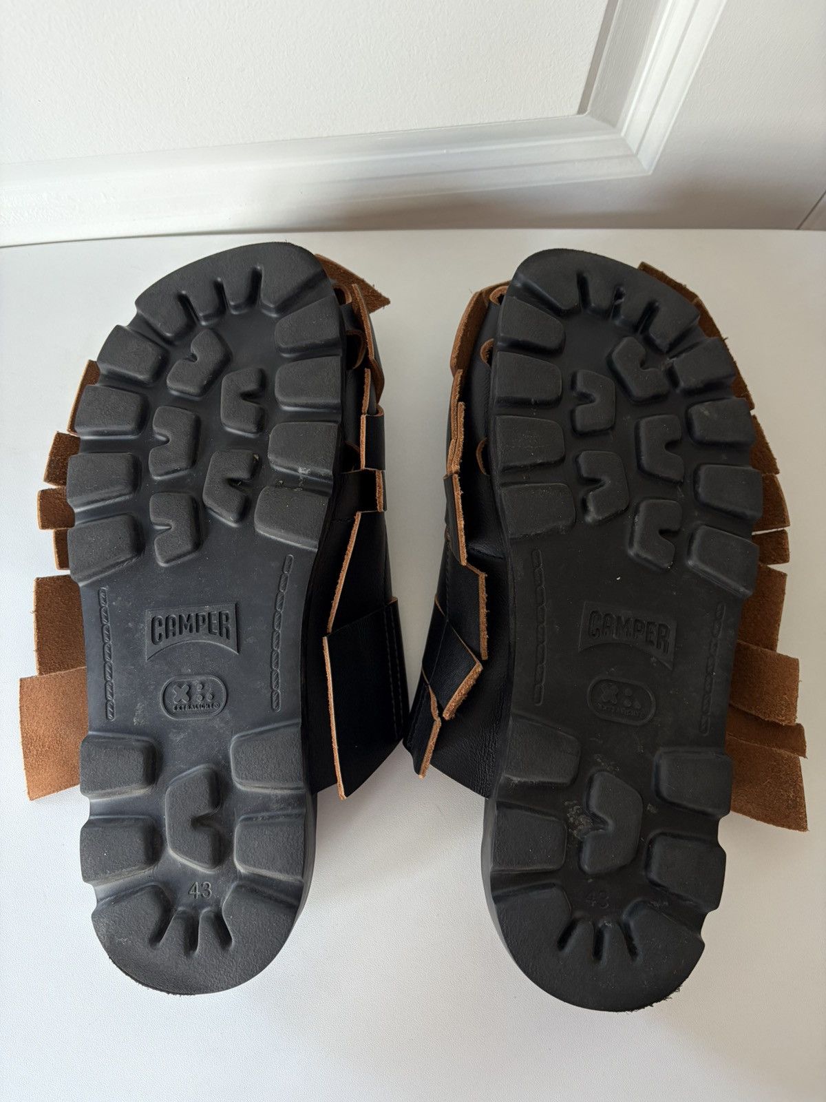 CamperLab Brutus Leather Sandals Size US 10 / EU 43 - 6 Thumbnail