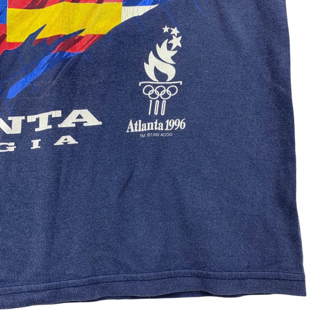 USA Olympics × Vintage Vintage 90s OLYMPICS ATLANTA games printed logo tee Size US M / EU 48-50 / 2 - 8 Thumbnail