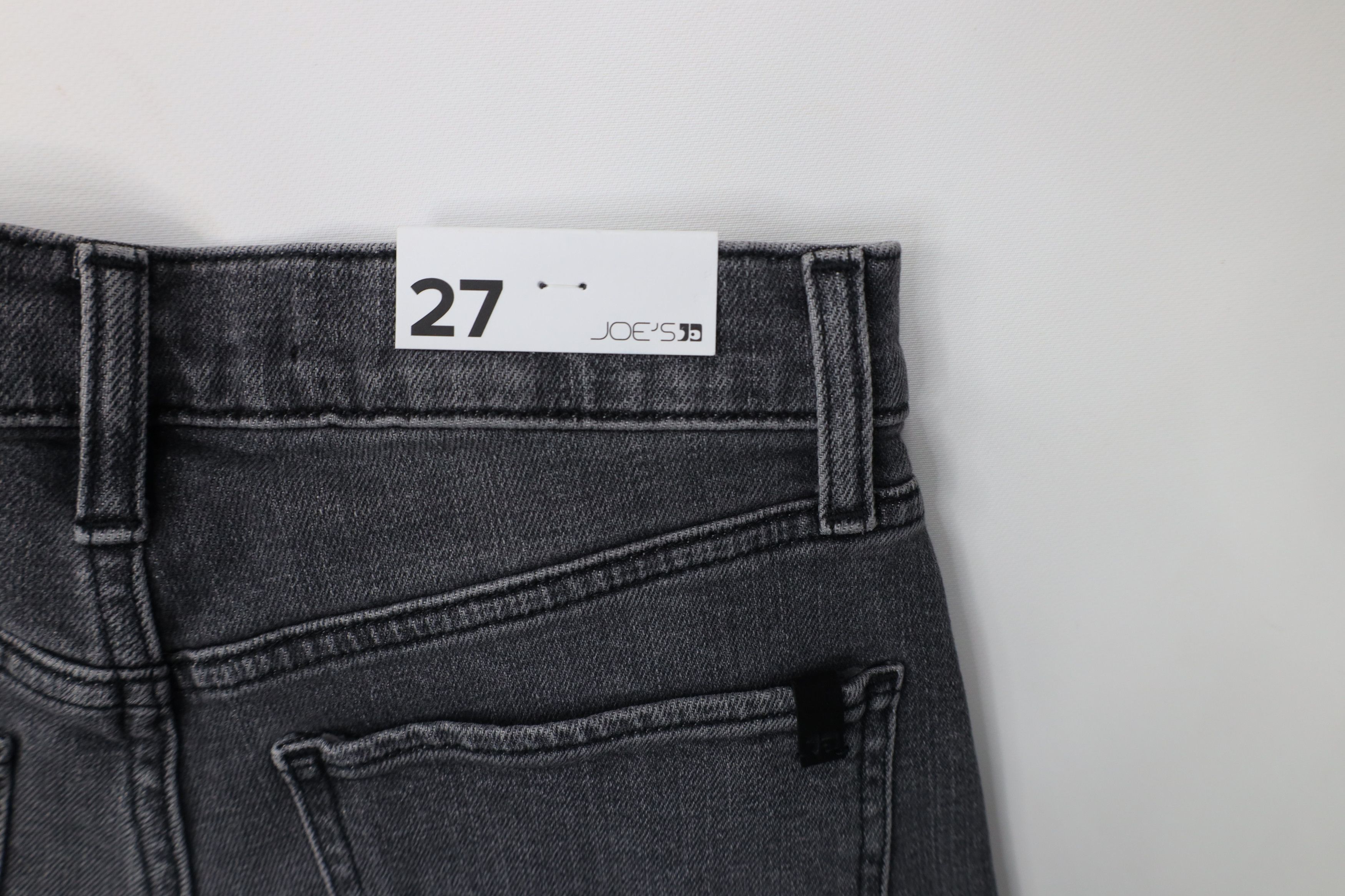 Vintage New Joes Jeans The Trixie Wide Leg Denim Jeans Gray Stretch Size 27" / US 4 / IT 40 - 13 Thumbnail