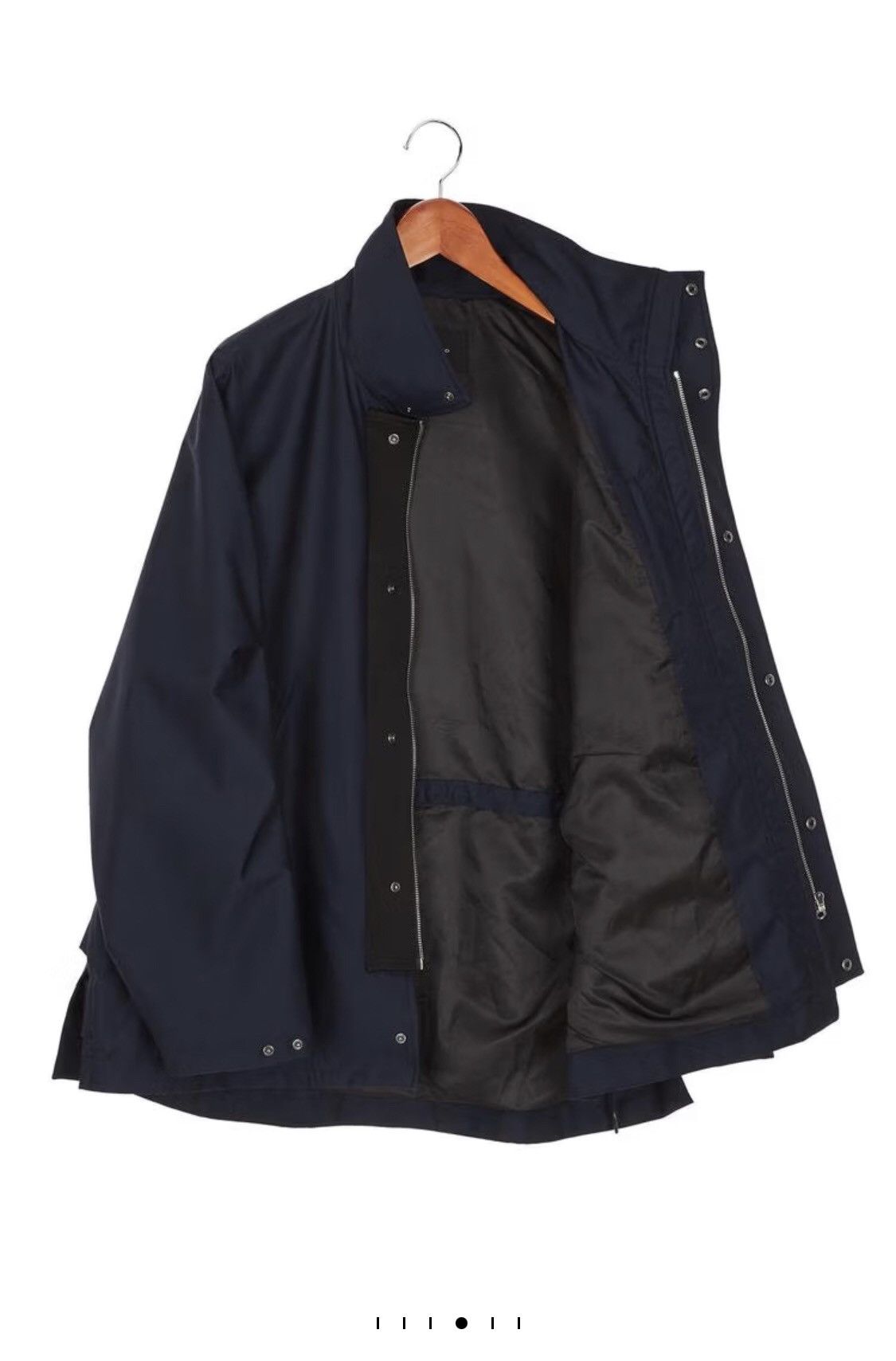 Other Ilcorso Jumper Overfit Welt Pocket Shell Parka Jacket Navy Size US L / EU 52-54 / 3 - 17 Thumbnail