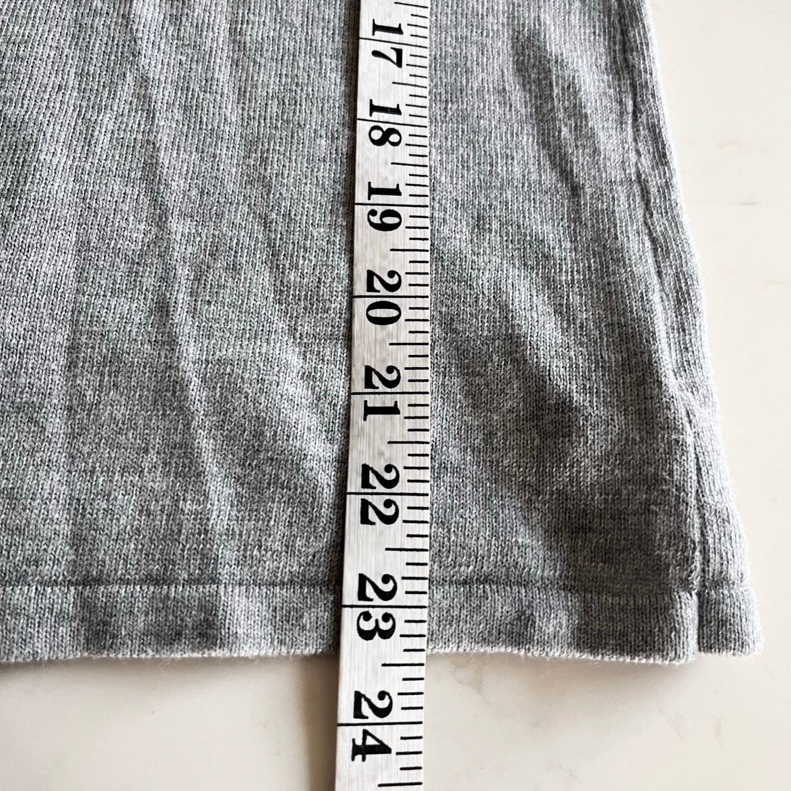 Michael Kors MICHAEL Michael Kors Gray Ruffle Split Tie Neck Sweater Size L / US 10 / IT 46 - 6 Thumbnail