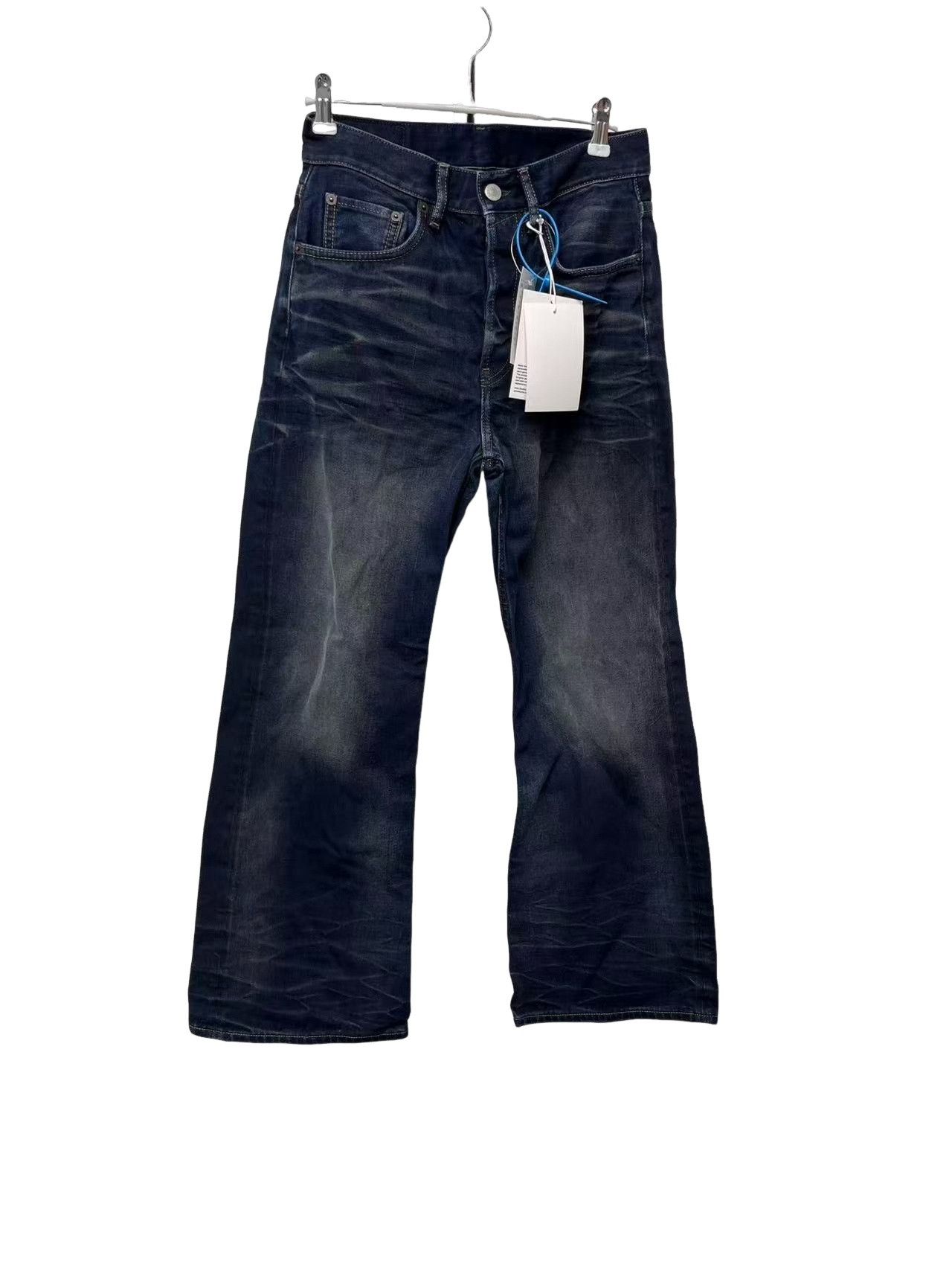Acne Studios Acne Studios Dark Wash Whiskered Baggy Jeans 25 Size US 26 / EU 42 - 1 Thumbnail