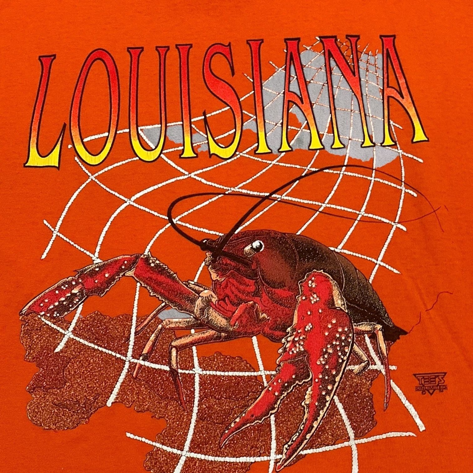 Delta Louisiana Crawfish crazy graphic Size US L / EU 52-54 / 3 - 2 Thumbnail