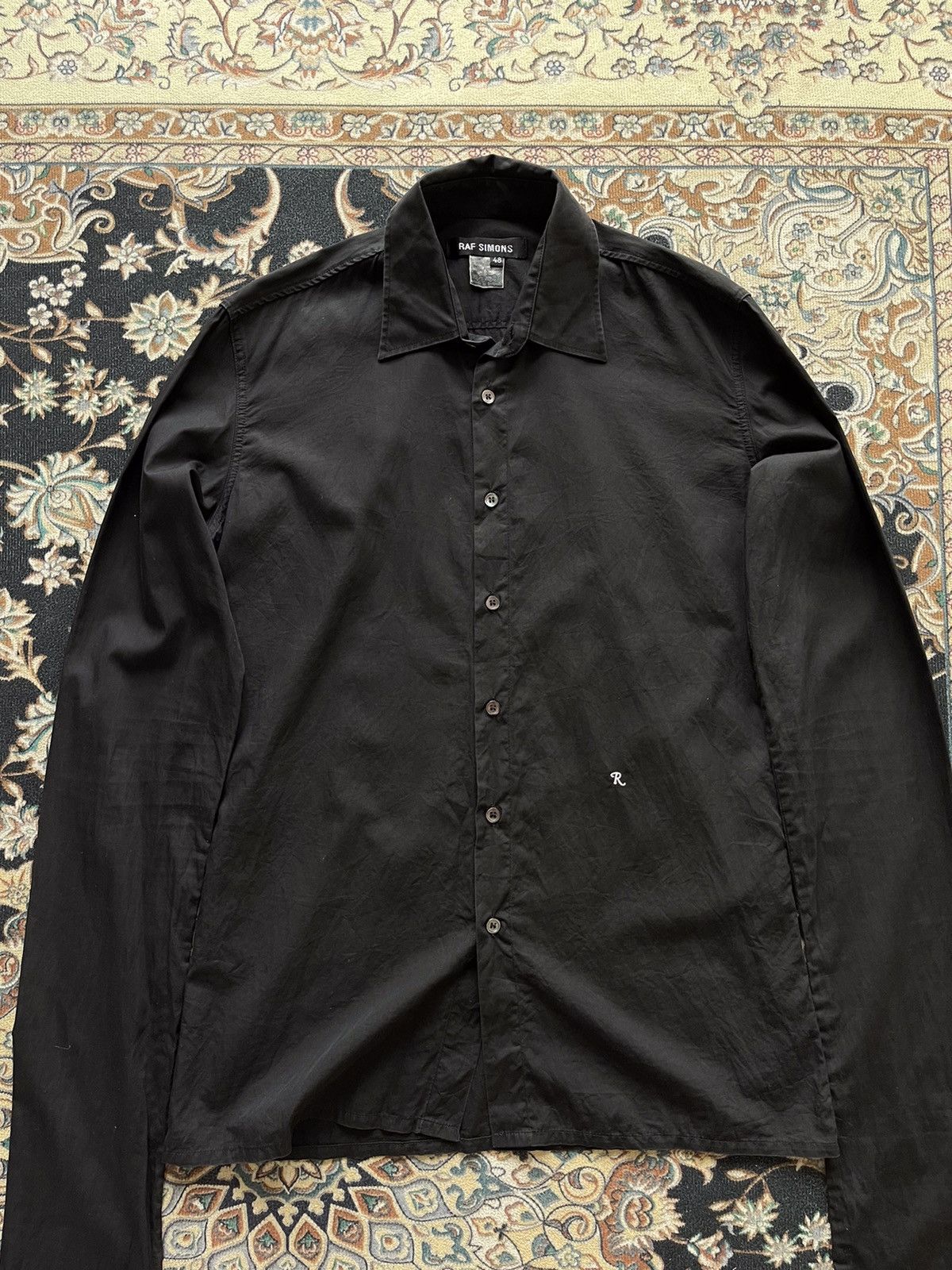 Raf Simons 1999 Raf Simons Elongated Sleeve Shirt Size US M / EU 48-50 / 2 - 9 Thumbnail