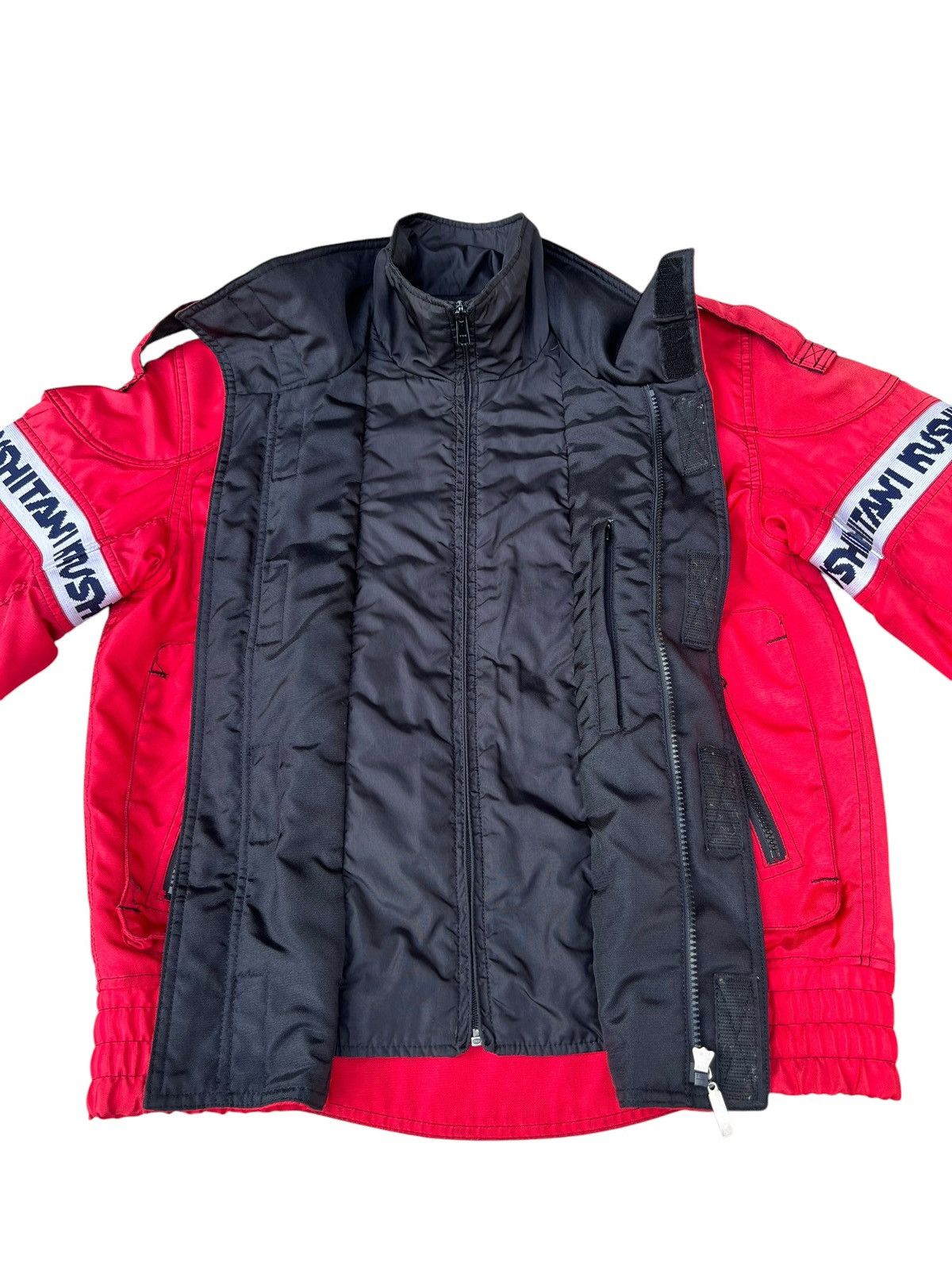 YELLOW CORN Vintage 90s Kushitani Hole Shot 1 RoadRacing Motor Jacket Size US M / EU 48-50 / 2 - 12 Thumbnail