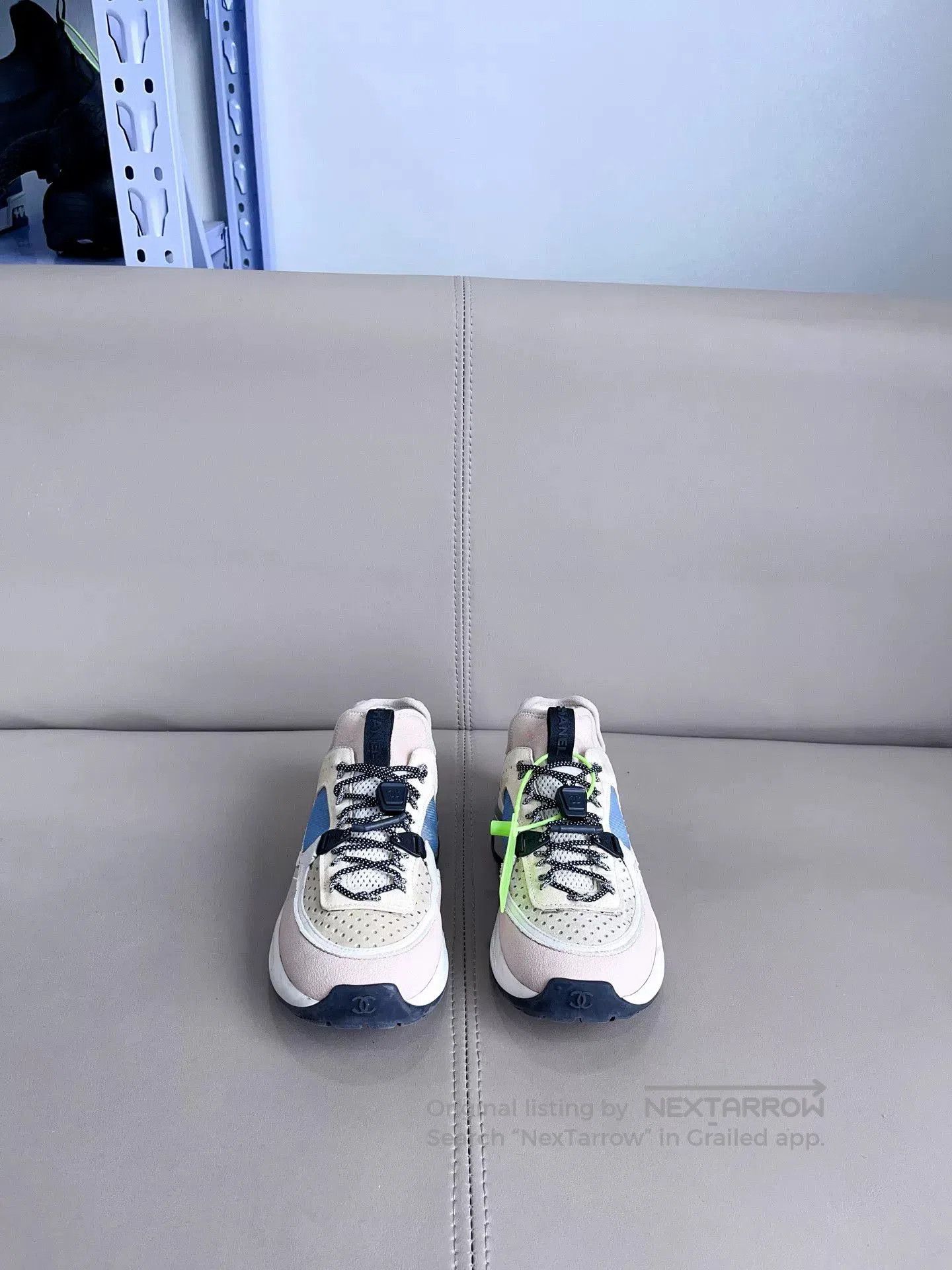 Chanel Chanel Beige Sneakers Size 35.5. Size US 4.5 / IT 34.5 - 1 Thumbnail