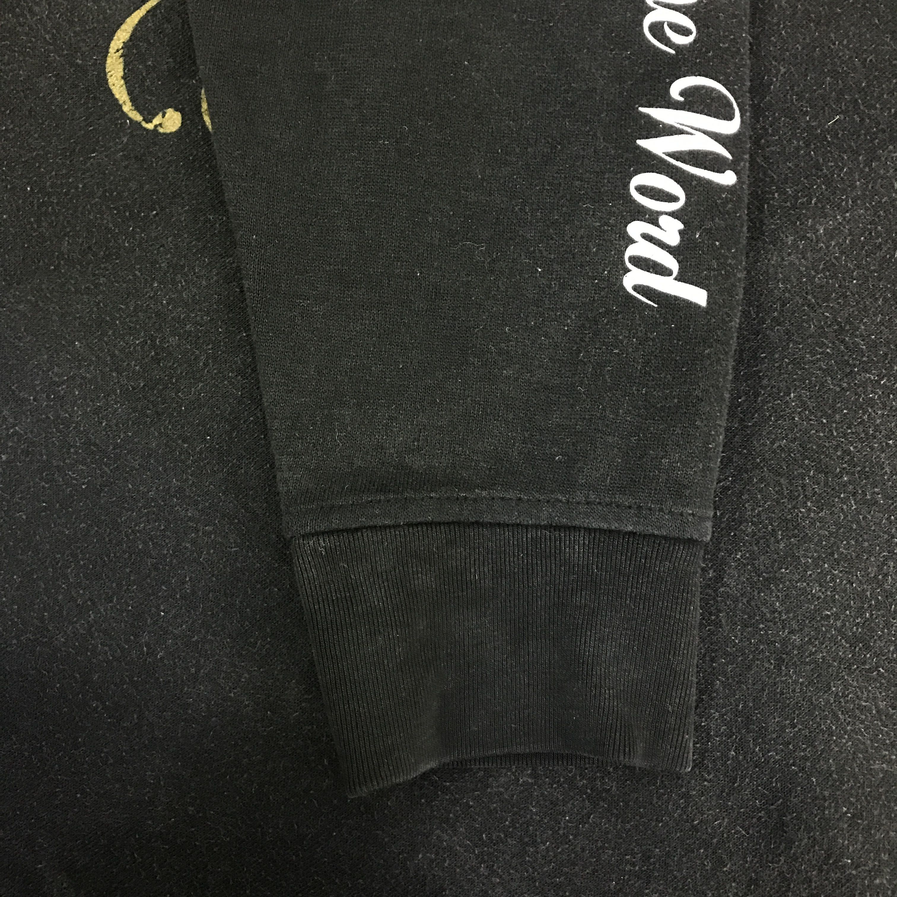 Japanese Brand macatestec punk style Japan sweatshirt K96B14 Size US L / EU 52-54 / 3 - 8 Thumbnail