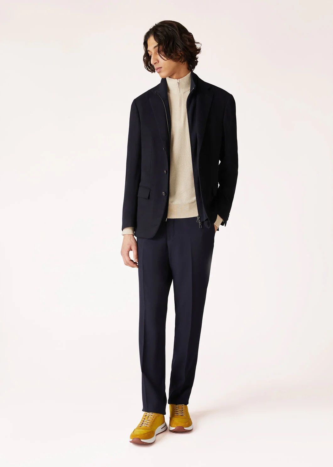 Loro Piana 🔥🔥 Loro Piana Roadster Mezzocollo Cashmere Sweater Size US L / EU 52-54 / 3 - 9 Thumbnail