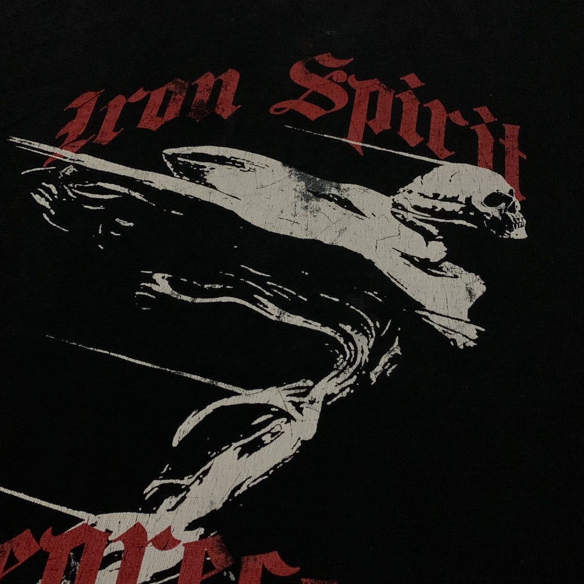 Represent Clo. Represent Small Iron Spirit Vintage Black Tee Size US S / EU 44-46 / 1 - 4 Thumbnail