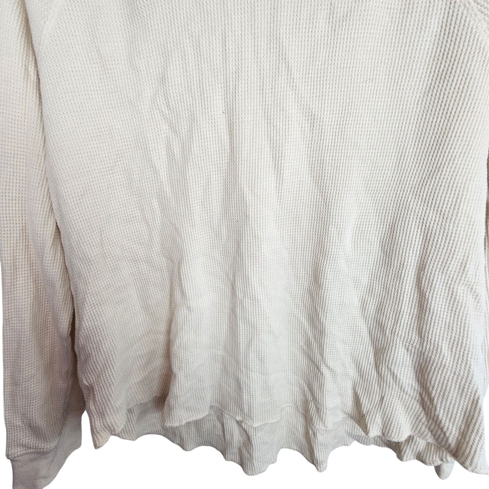 Everlane Everlane Womens Organic Cotton Thermal Turtleneck Size M Size M / US 6-8 / IT 42-44 - 3 Thumbnail