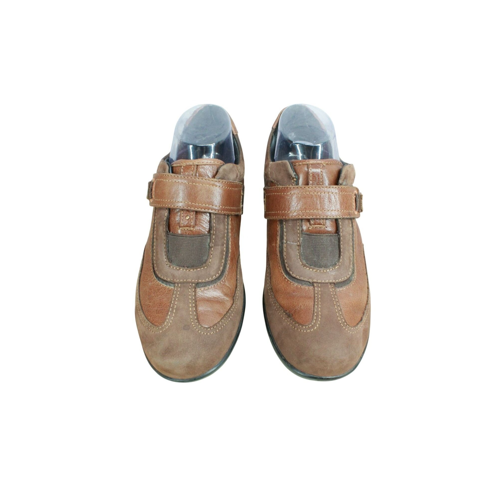 Aetrex Aetrex Brown Leather Comfort Walking Shoes Size US 9 / IT 39 - 5 Thumbnail