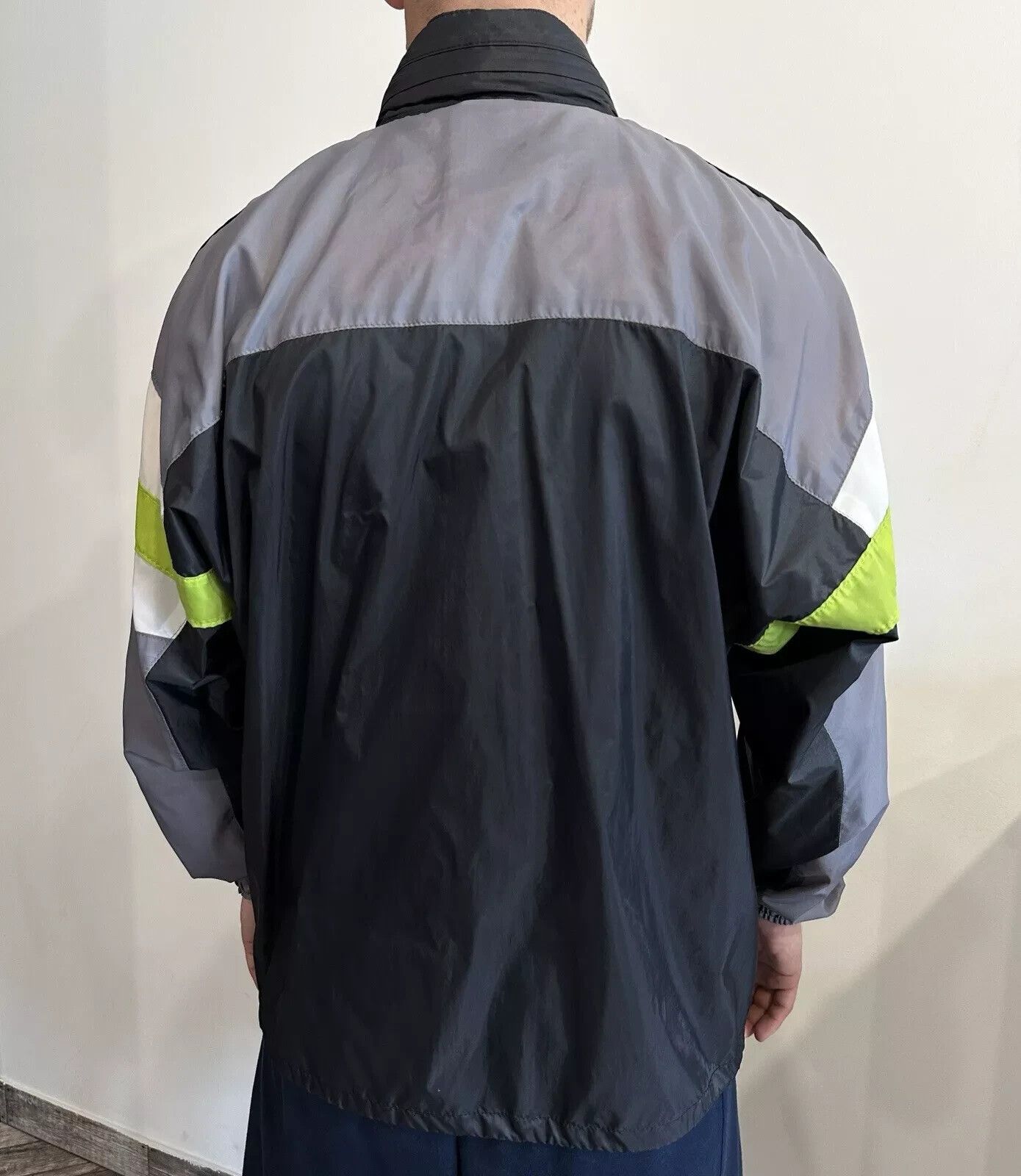 Adidas ADIDAS VINTAGE 1990s 90s RAVE JACKET NYLON RAINCOAT SNINY Size US S / EU 44-46 / 1 - 3 Thumbnail