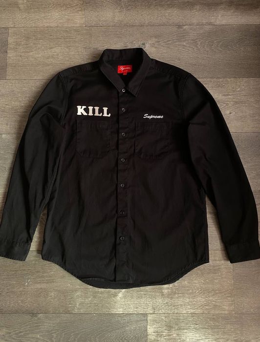 Supreme Supreme Kill Work Shirt LongIseeve | Grailed