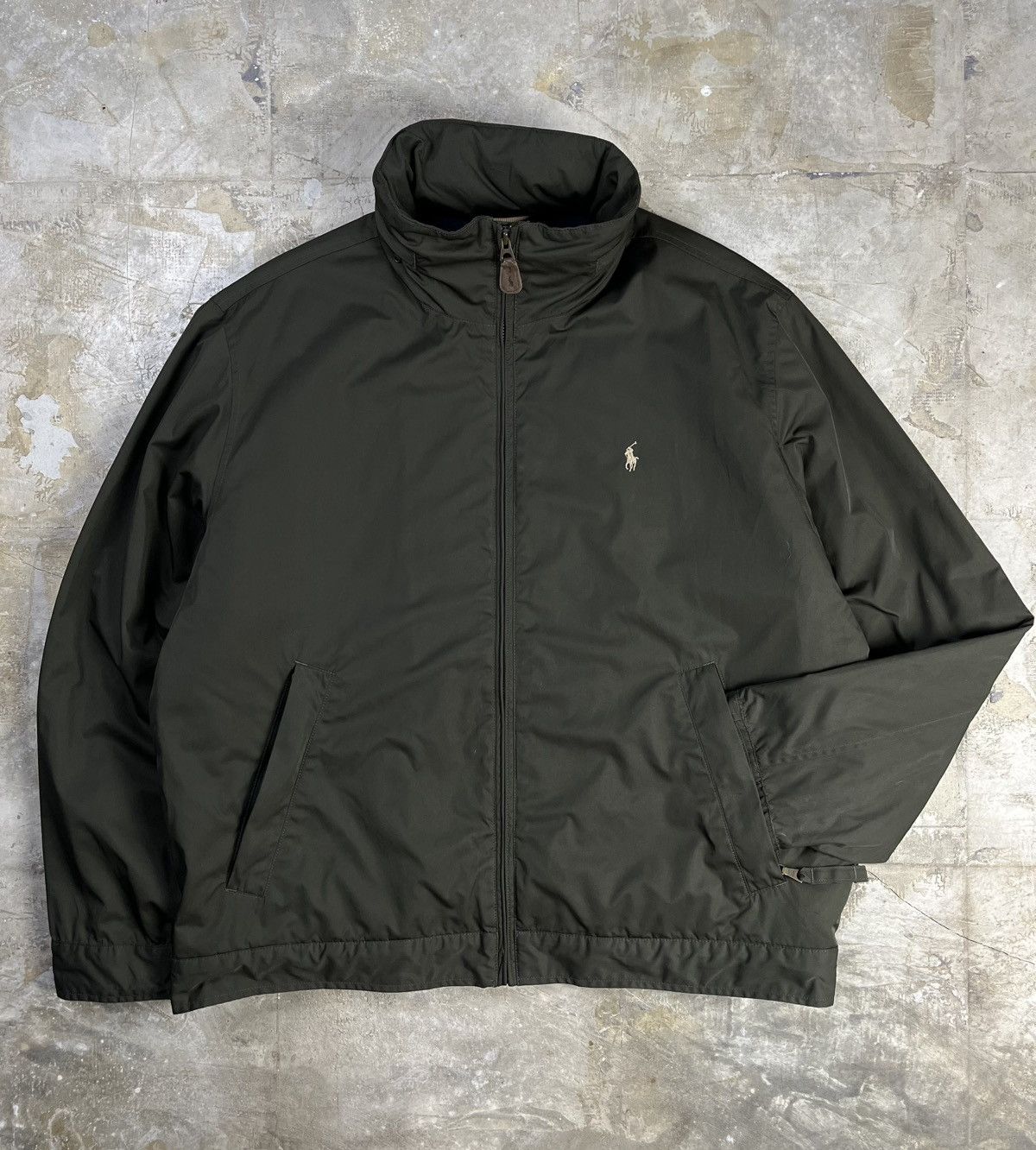 Polo Ralph Lauren Polo Ralph Lauren Fleece-Lined Stowable-Hood Zip Jacket Size US L / EU 52-54 / 3 - 5 Thumbnail
