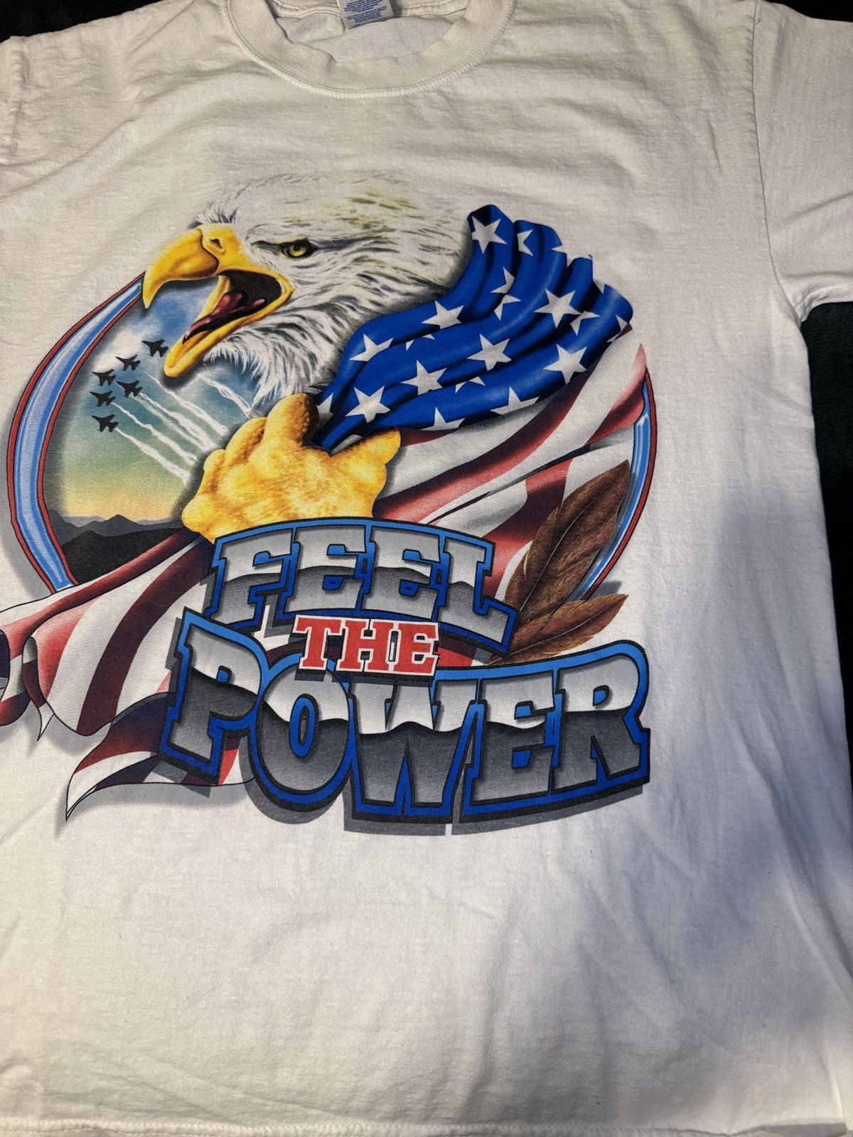 Vintage Vintage Style USA FREEDOM T-shirt Size US L / EU 52-54 / 3 - 3 Thumbnail