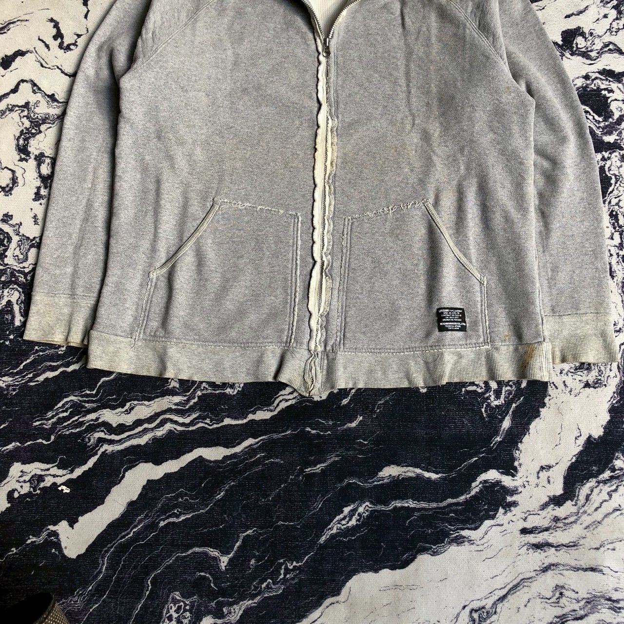 Neighborhood Neighborhood Grey Zip Hoodie Urban Type Japan Size US M / EU 48-50 / 2 - 3 Thumbnail